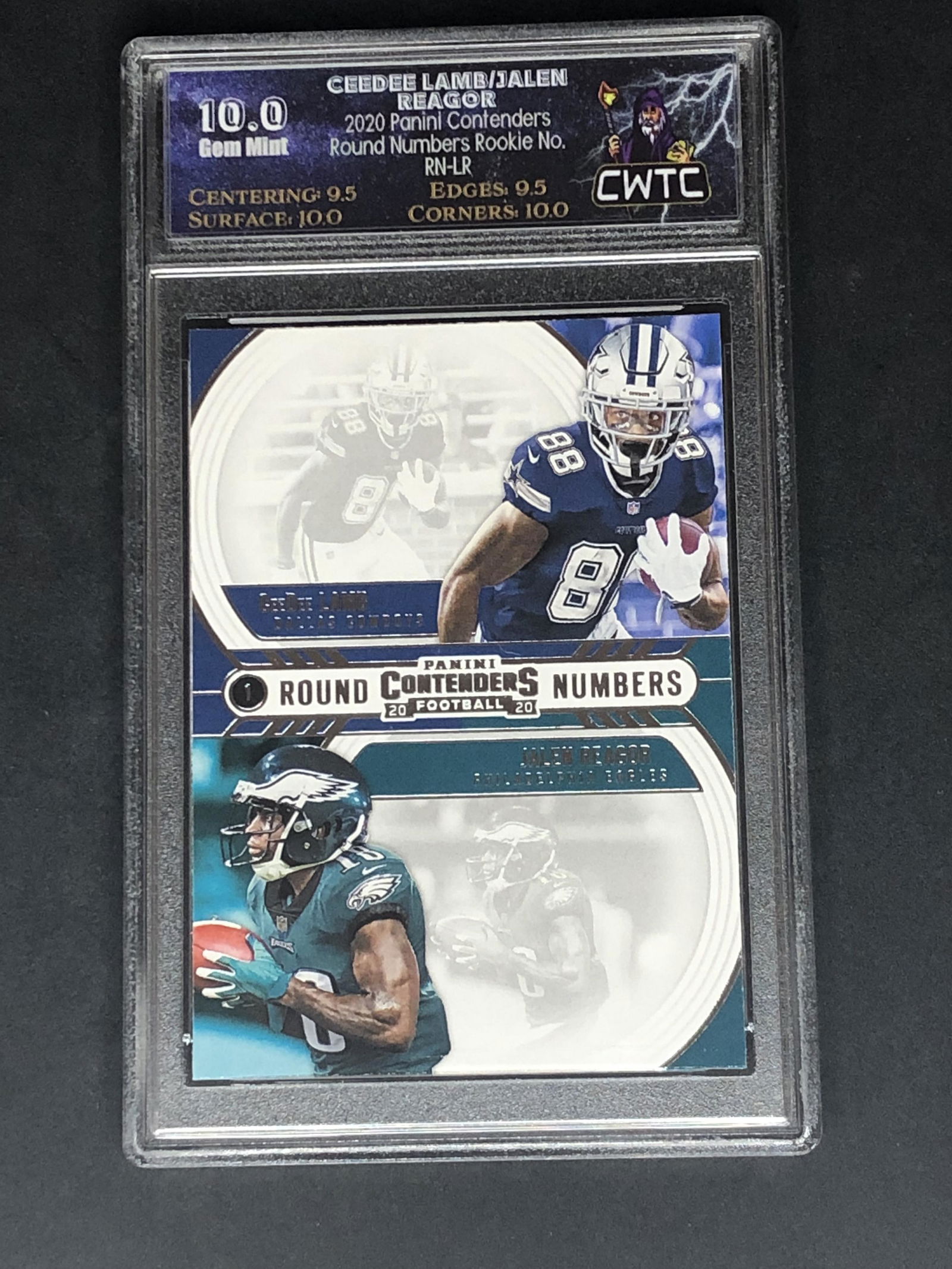 CeeDee Lamb/Jalen Reagor Panini Rookie Graded CWTC 10 (1 of 1)