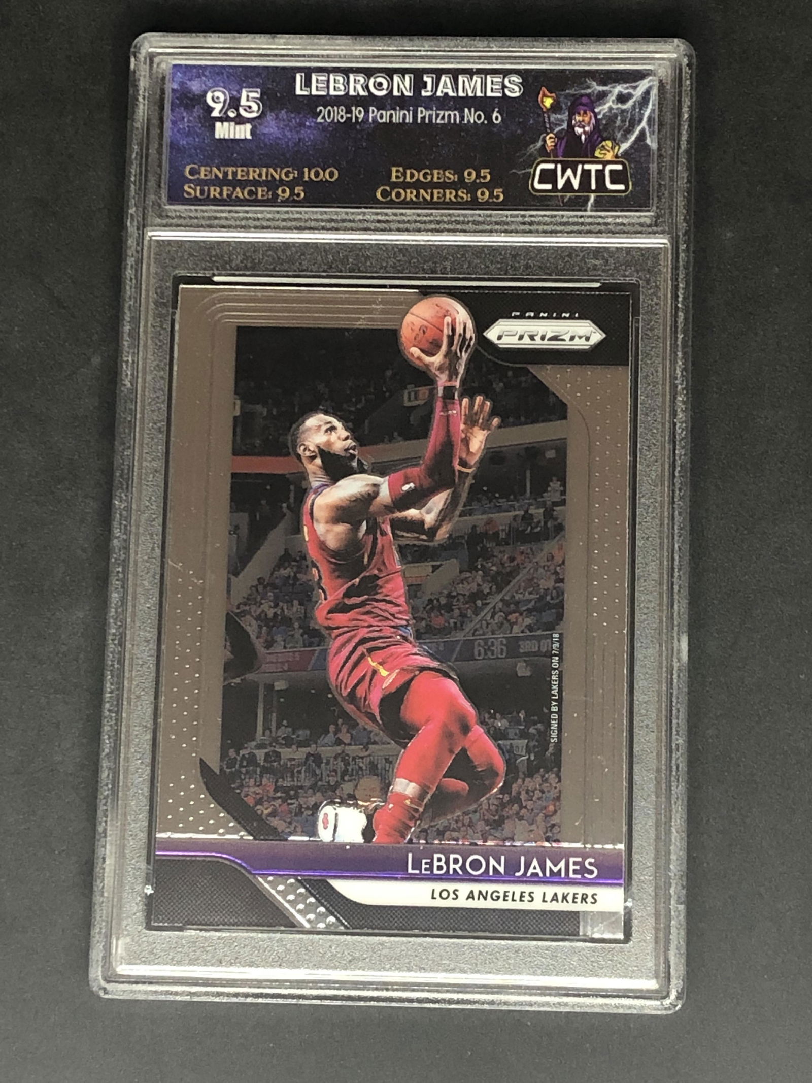 LeBron James Panini Prizm Graded CWTC 9.5 (1 of 1)