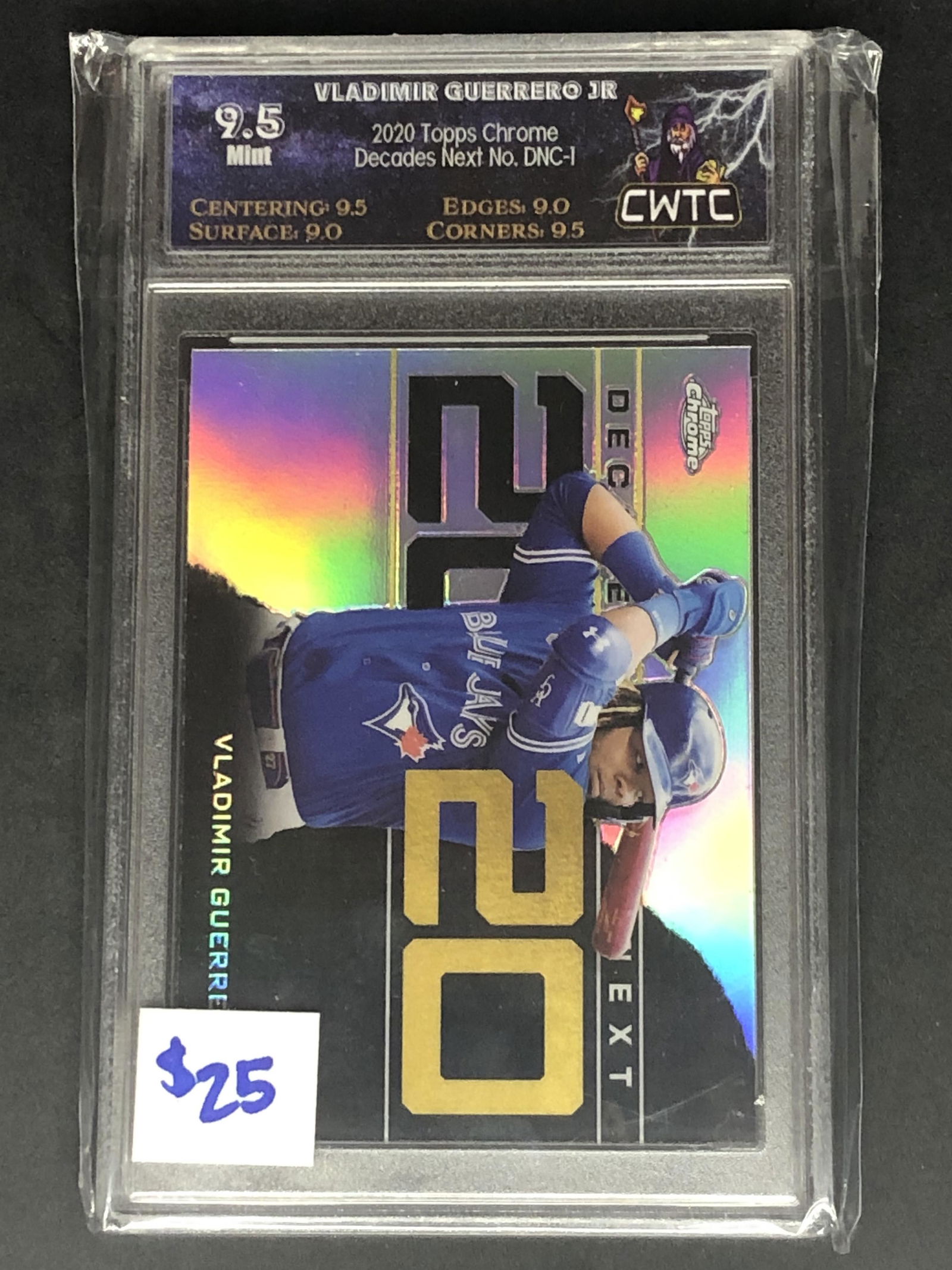 Vladimir Guerrero Jr. Topps Chrome Graded CWTC 9.5 (1 of 1)