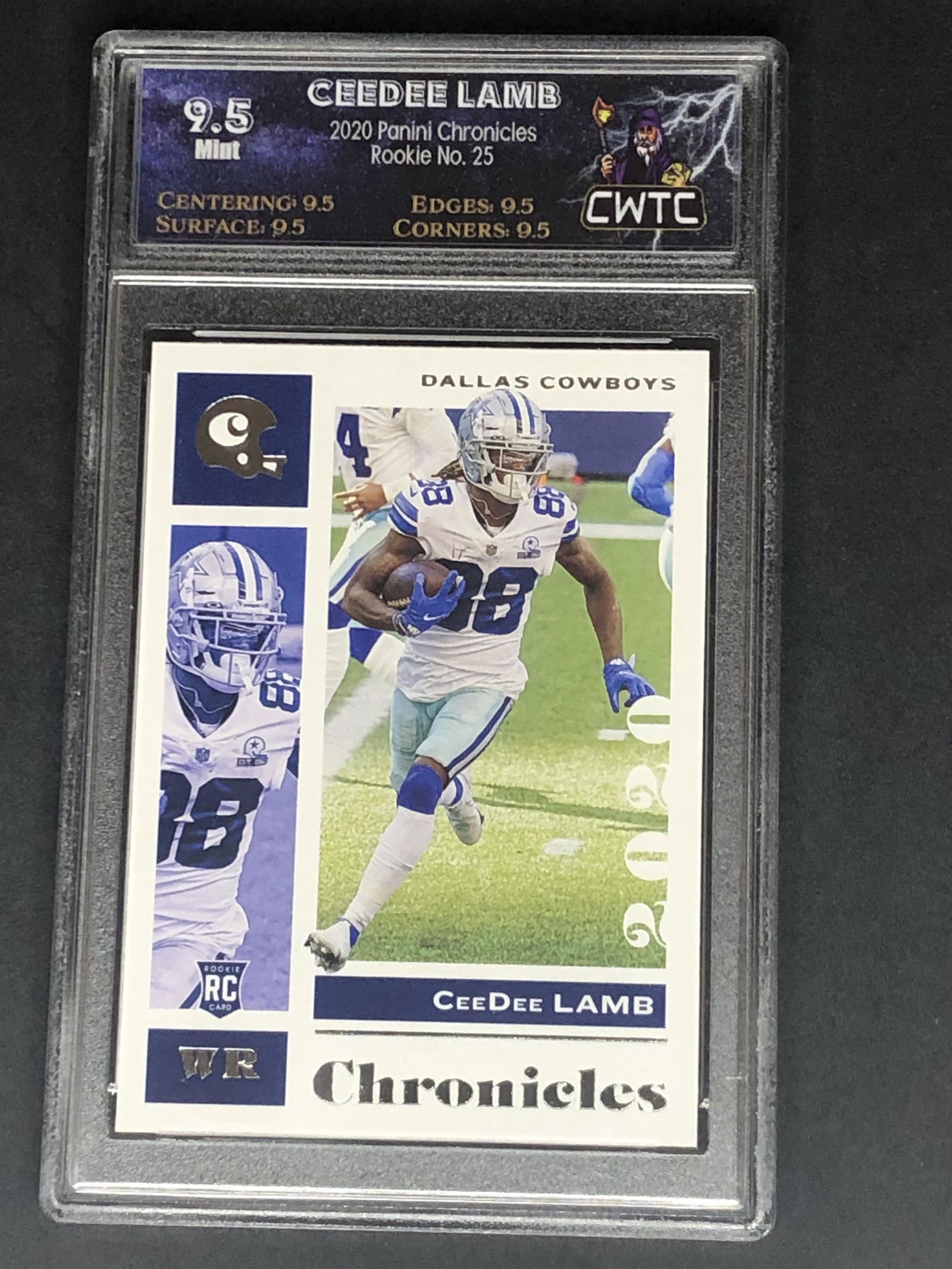 CeeDee Lamb Panini Chronicles Rookie Graded CWTC 9.5 (1 of 1)