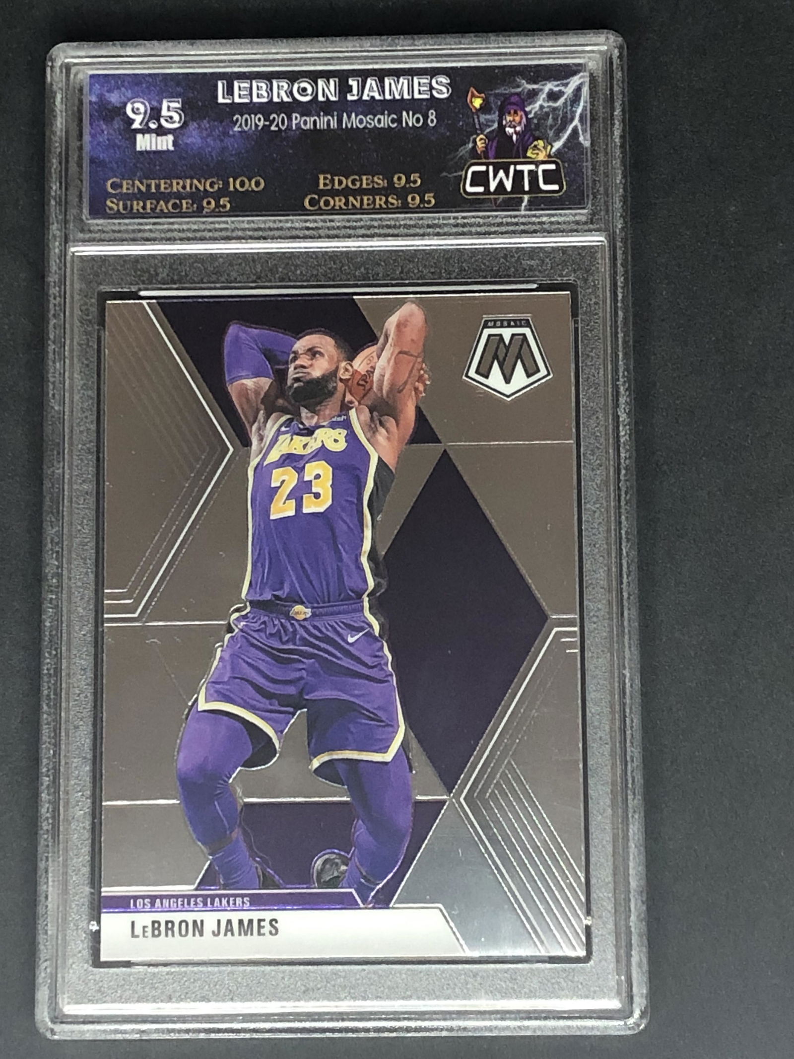 LeBron James Panini Mosaic Graded CWTC 9.5 (1 of 1)