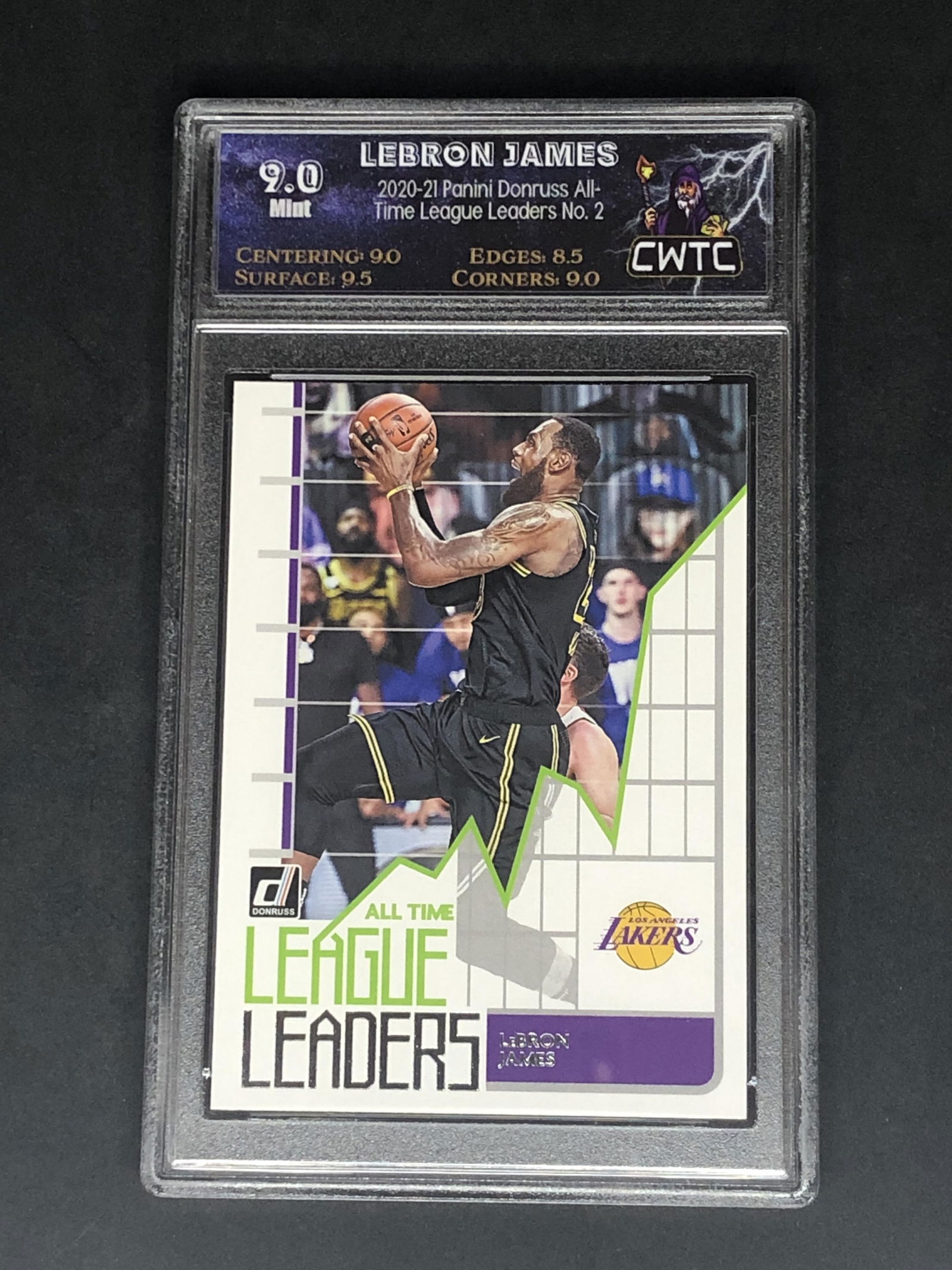 LeBron James Panini Donruss Graded CWTC 9 (1 of 1)