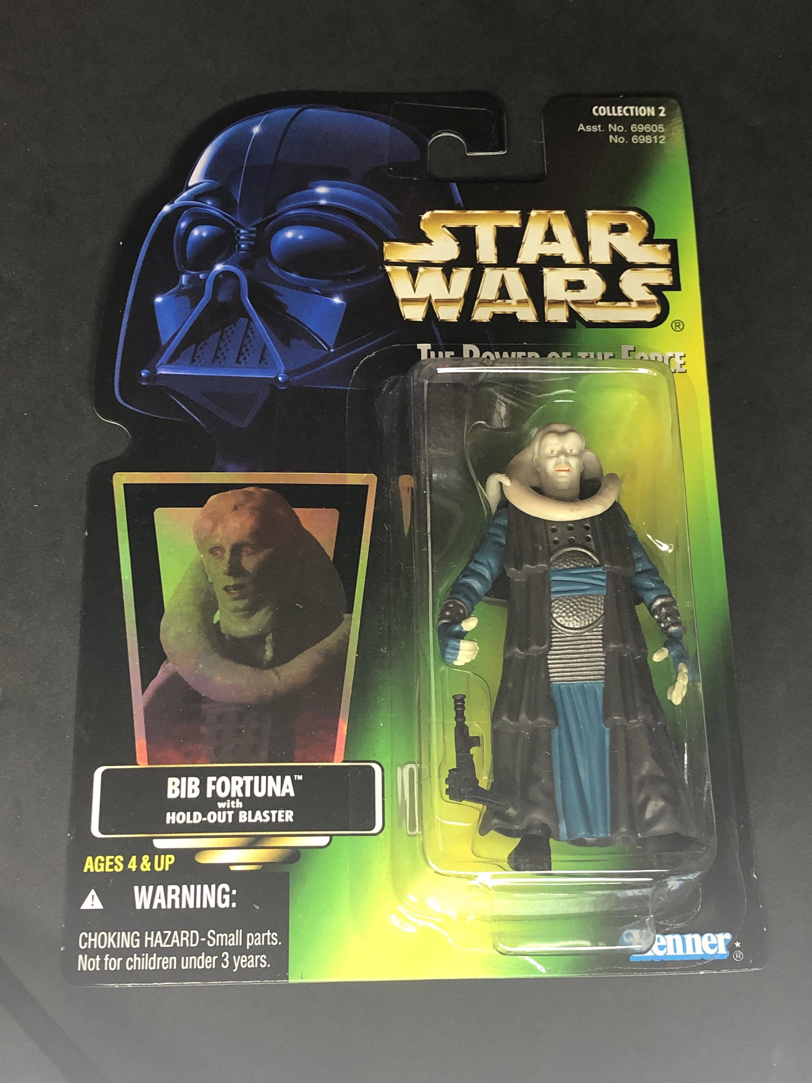 Figurine Star Wars Kenner Vintage - Bib Fortuna - 1983 - 100% Originale - USA