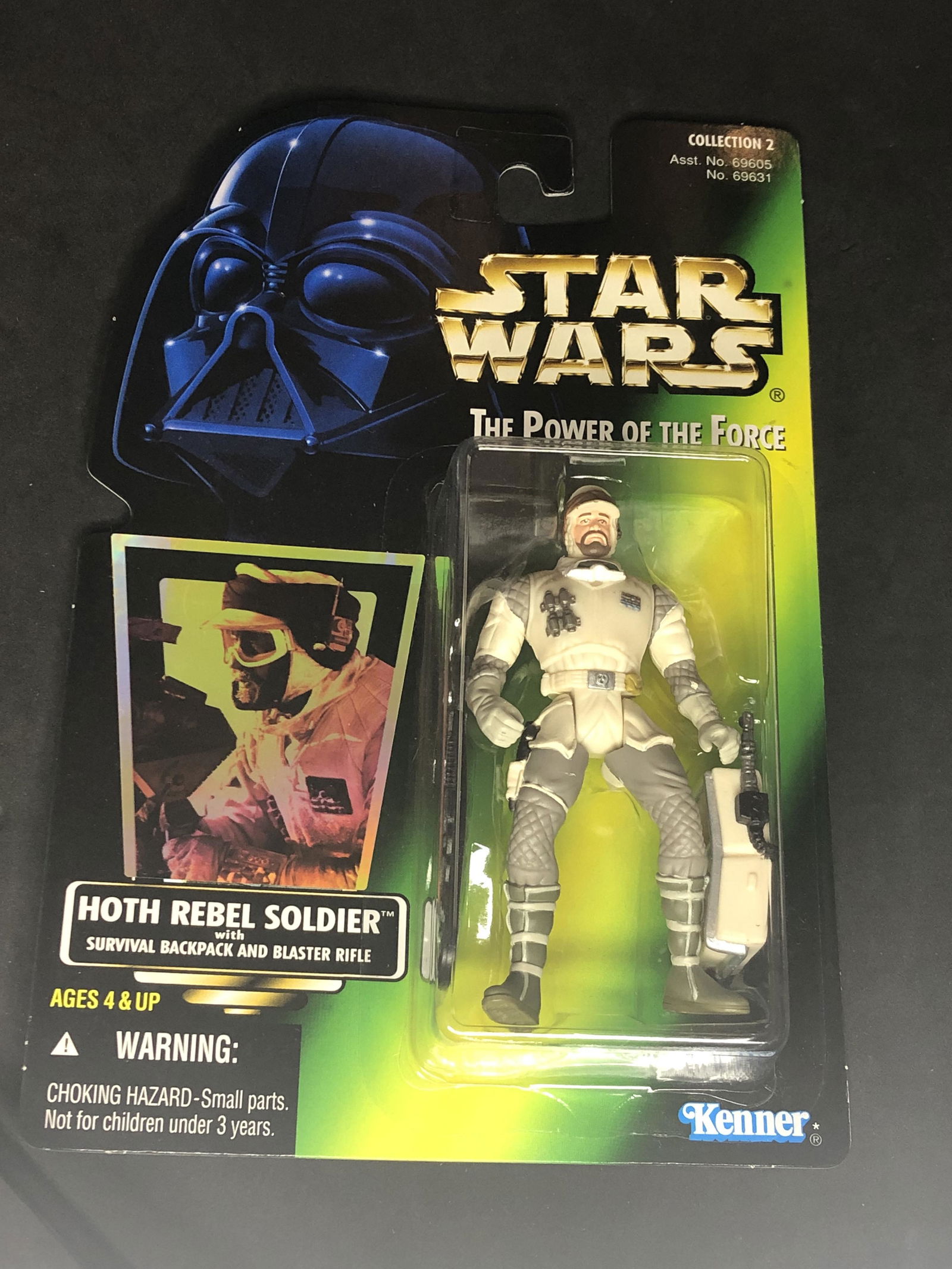 Vintage Kenner Star Wars Hoth Rebel Soldier Action Figure (1 of 1)