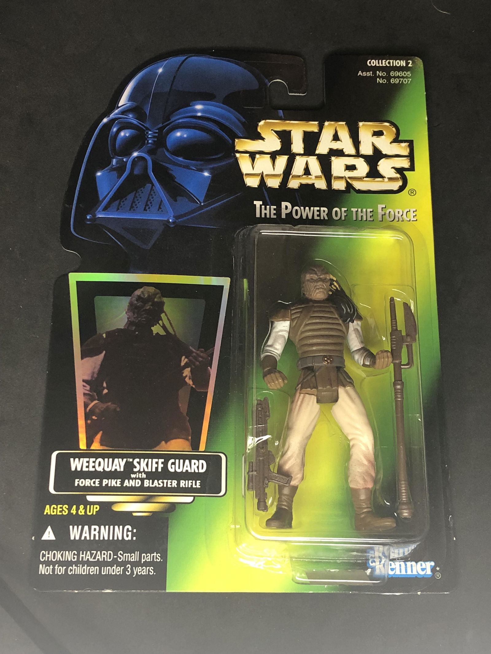 Vintage Kenner Star Wars Weequay Skiff Guard Action Figure (1 of 1)