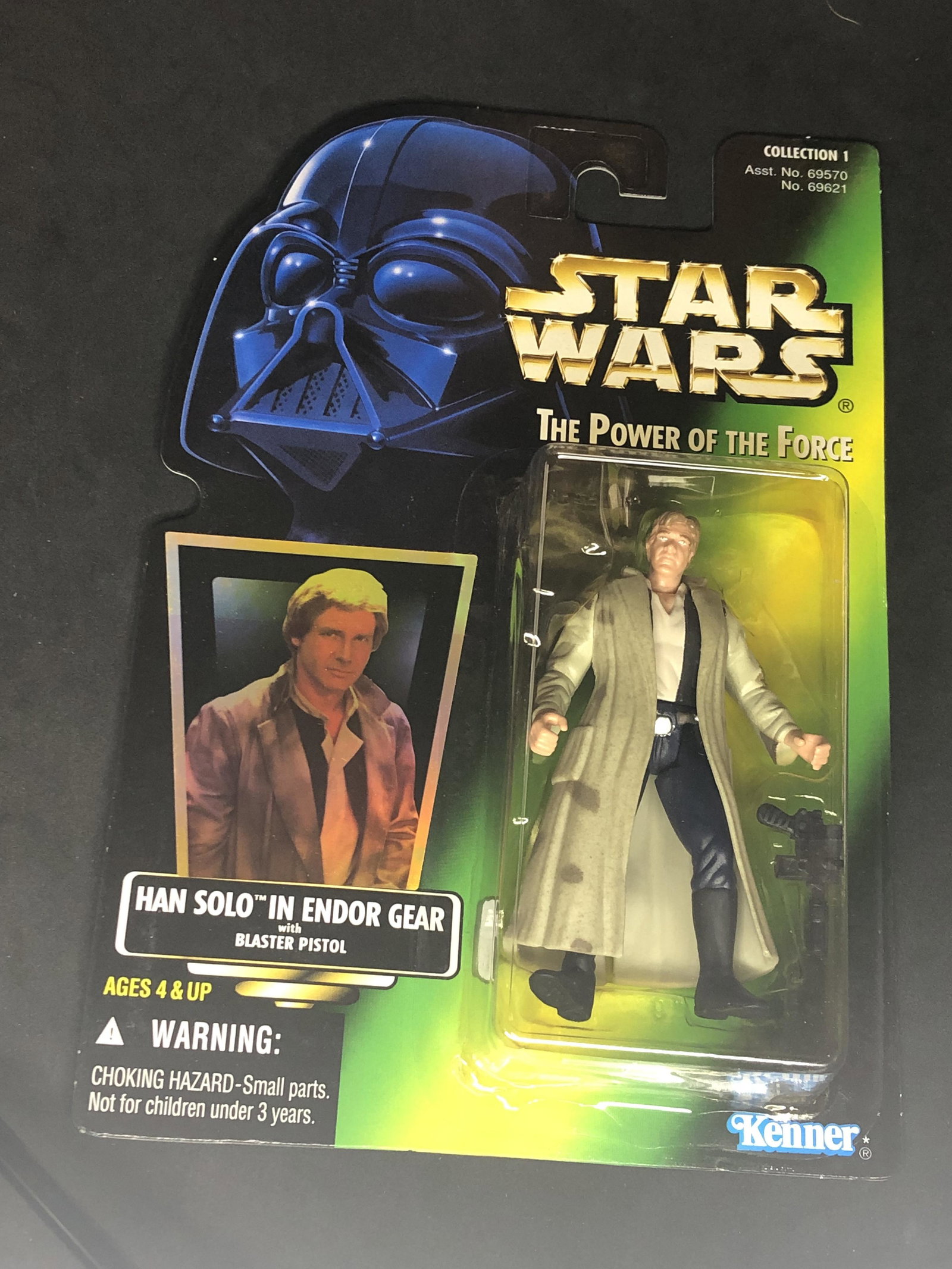 Vintage Kenner Star Wars Han Solo In Endor Gear Action Figure: Vintage Kenner Star Wars Han Solo In Endor Gear Action Figure