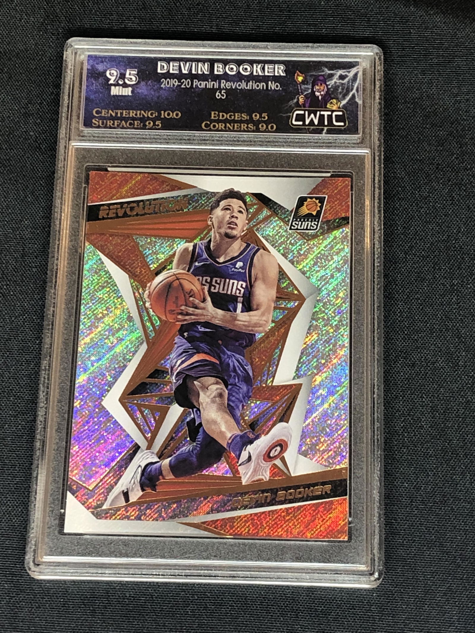 Devin Booker Panini Revolution Graded CWTC 9.5 (1 of 1)