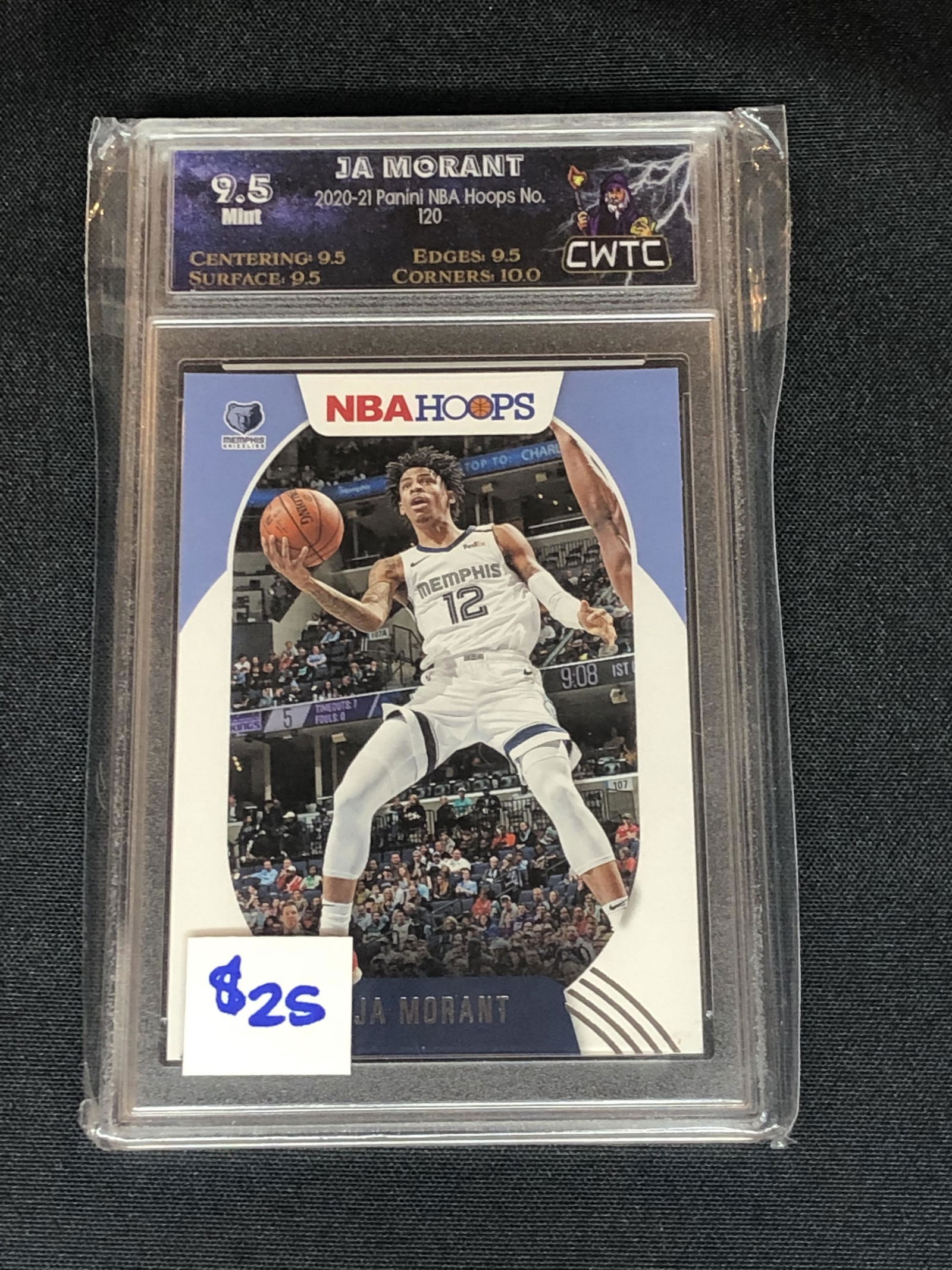 Ja Morant Panini NBA Hoops Graded CWTC 9.5 (1 of 1)