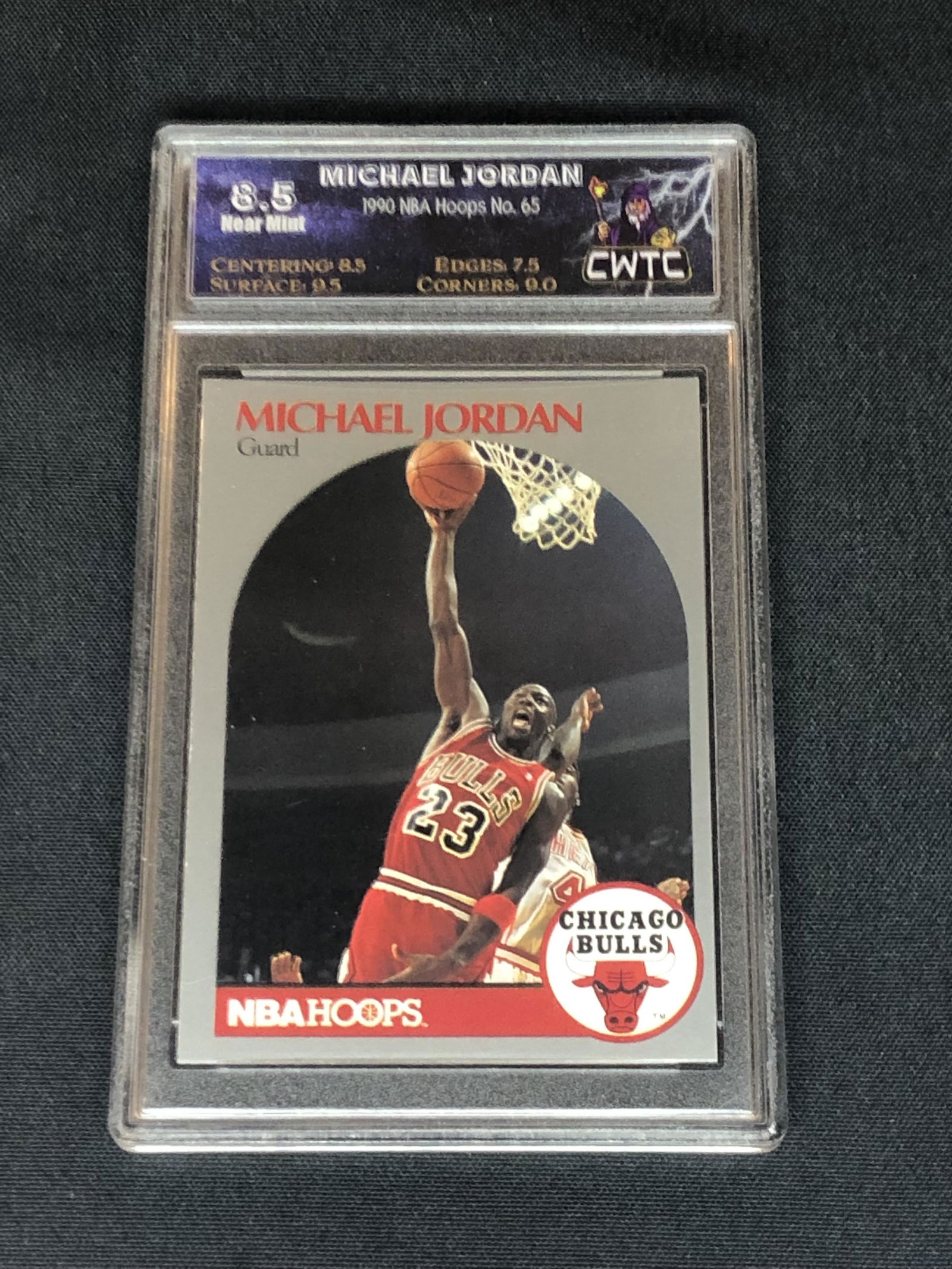 Michael Jordan NBA Hoops Graded CWTC 8.5 (1 of 1)