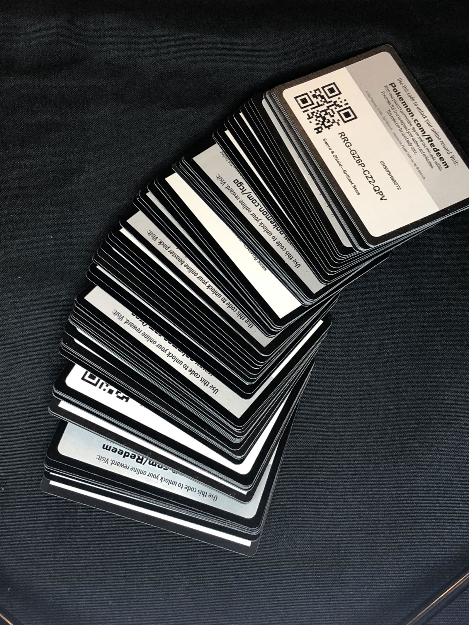 Lot of Pokemon Code Cards (1 of 1)