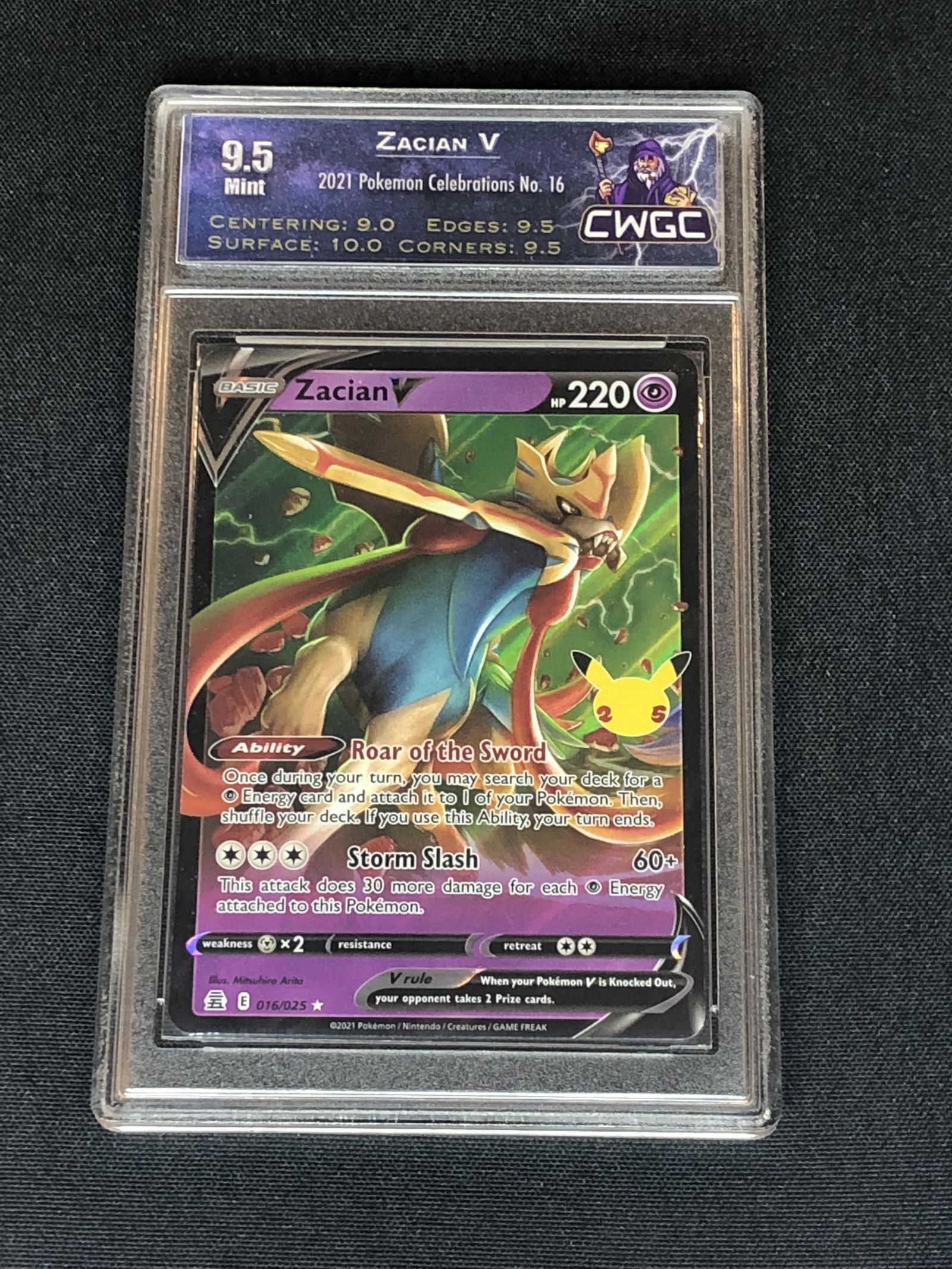 Zacian V Graded CWTC 9.5 (1 of 1)