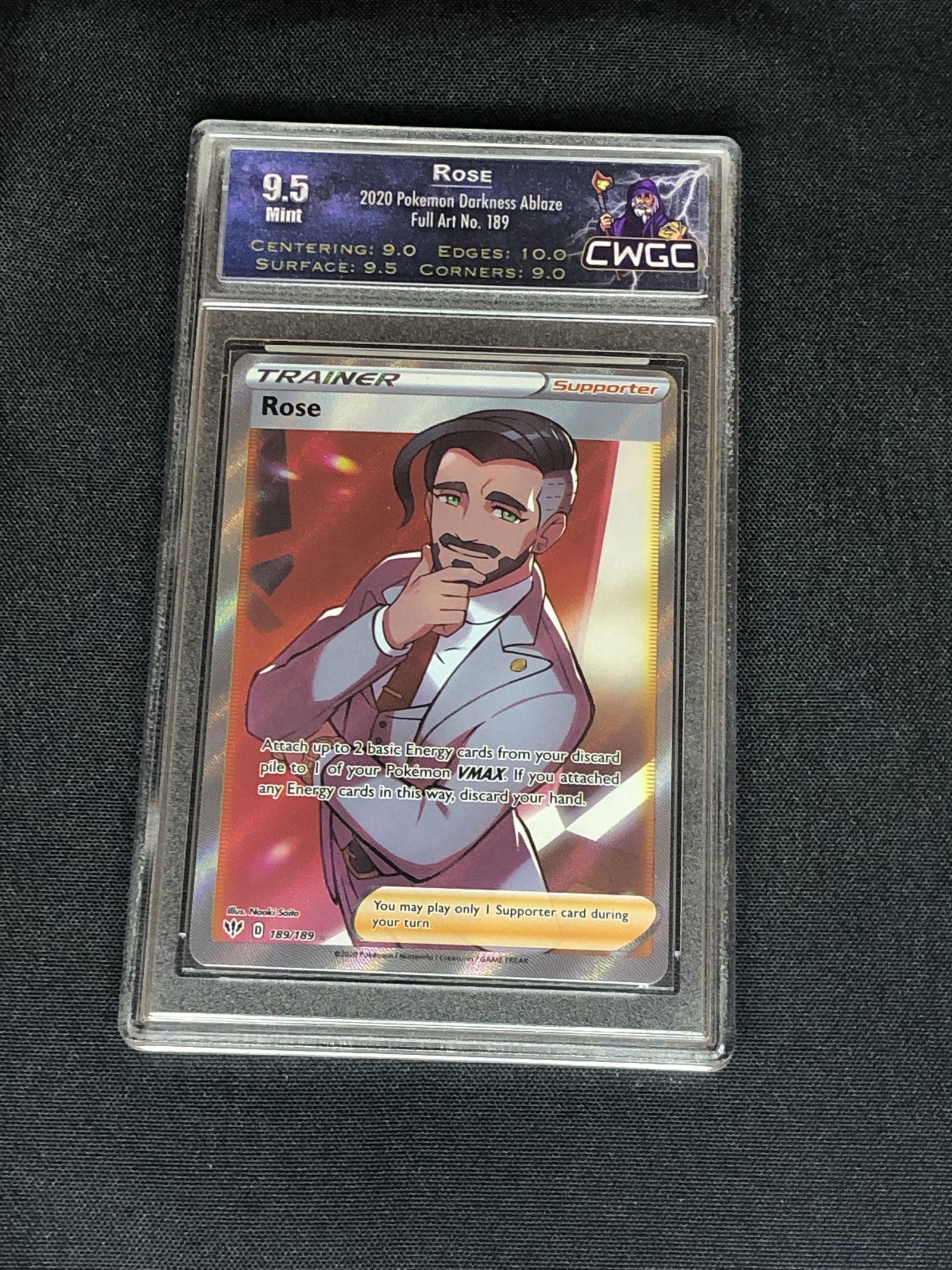 Rose Full Art Graded CWTC 9.5 (1 of 1)