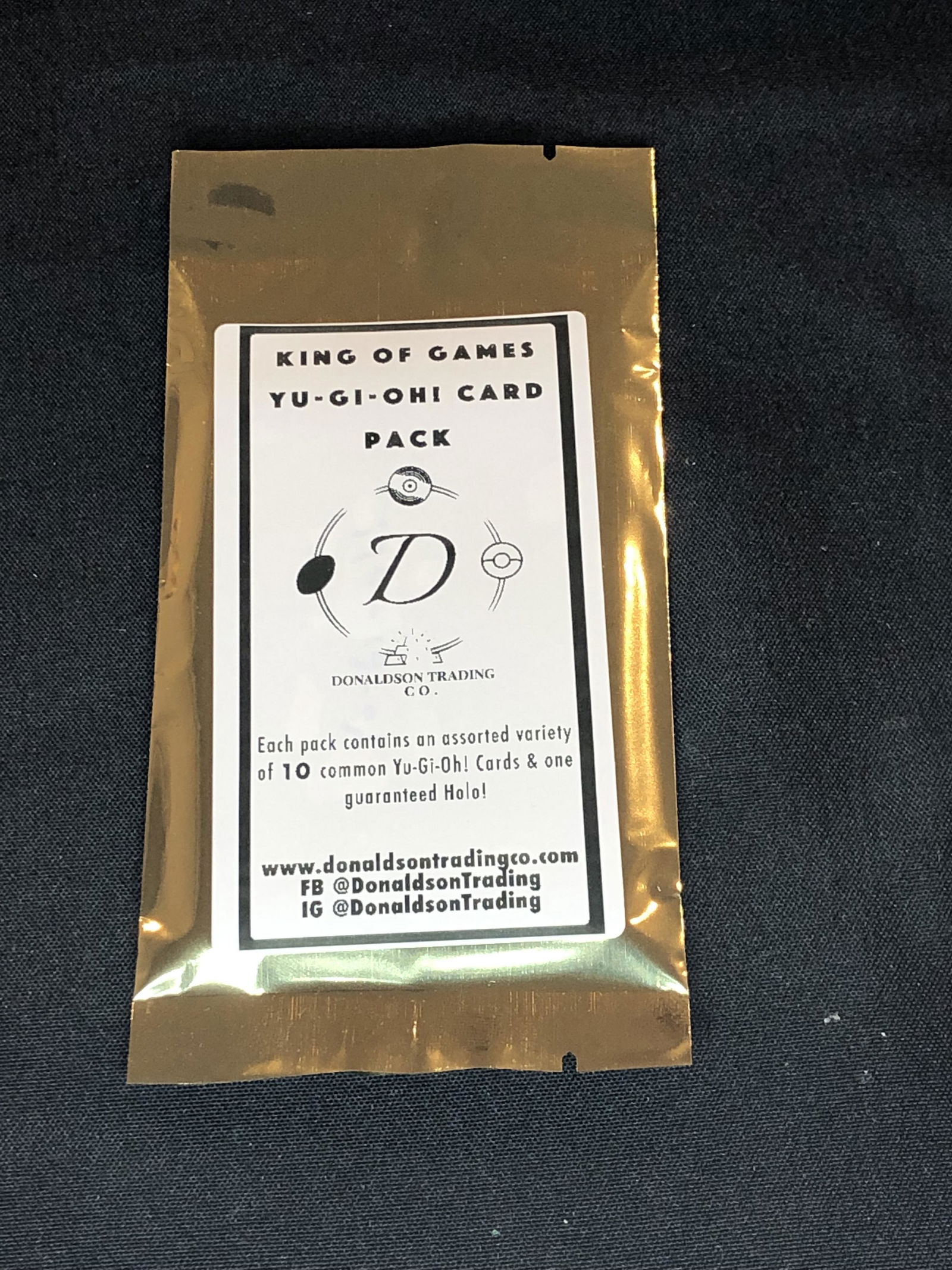 King Of Games yu-Gi-Oh! Card Pack (1 of 1)