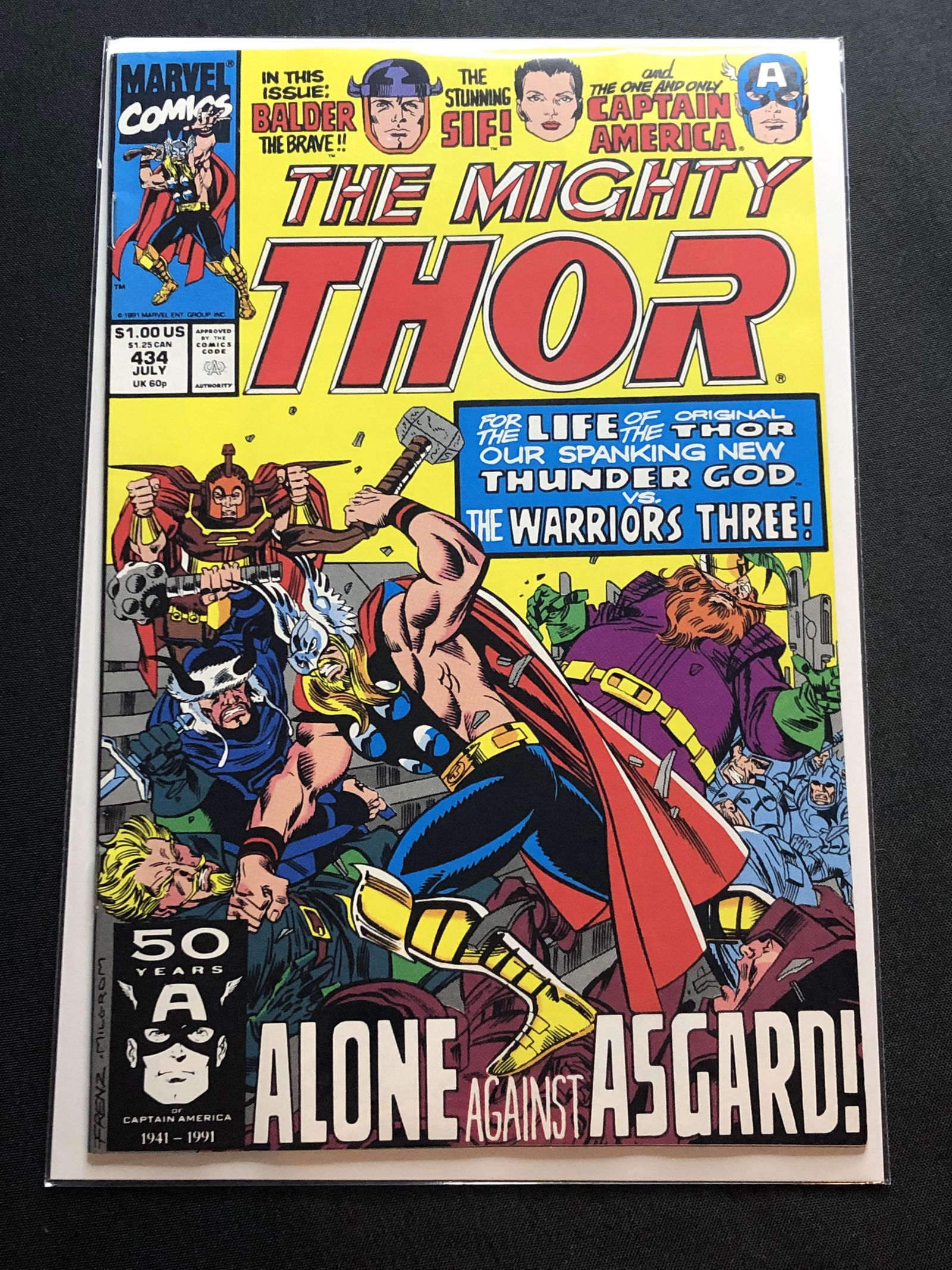 Marvel Thor Collectible Comic Book (1 of 1)