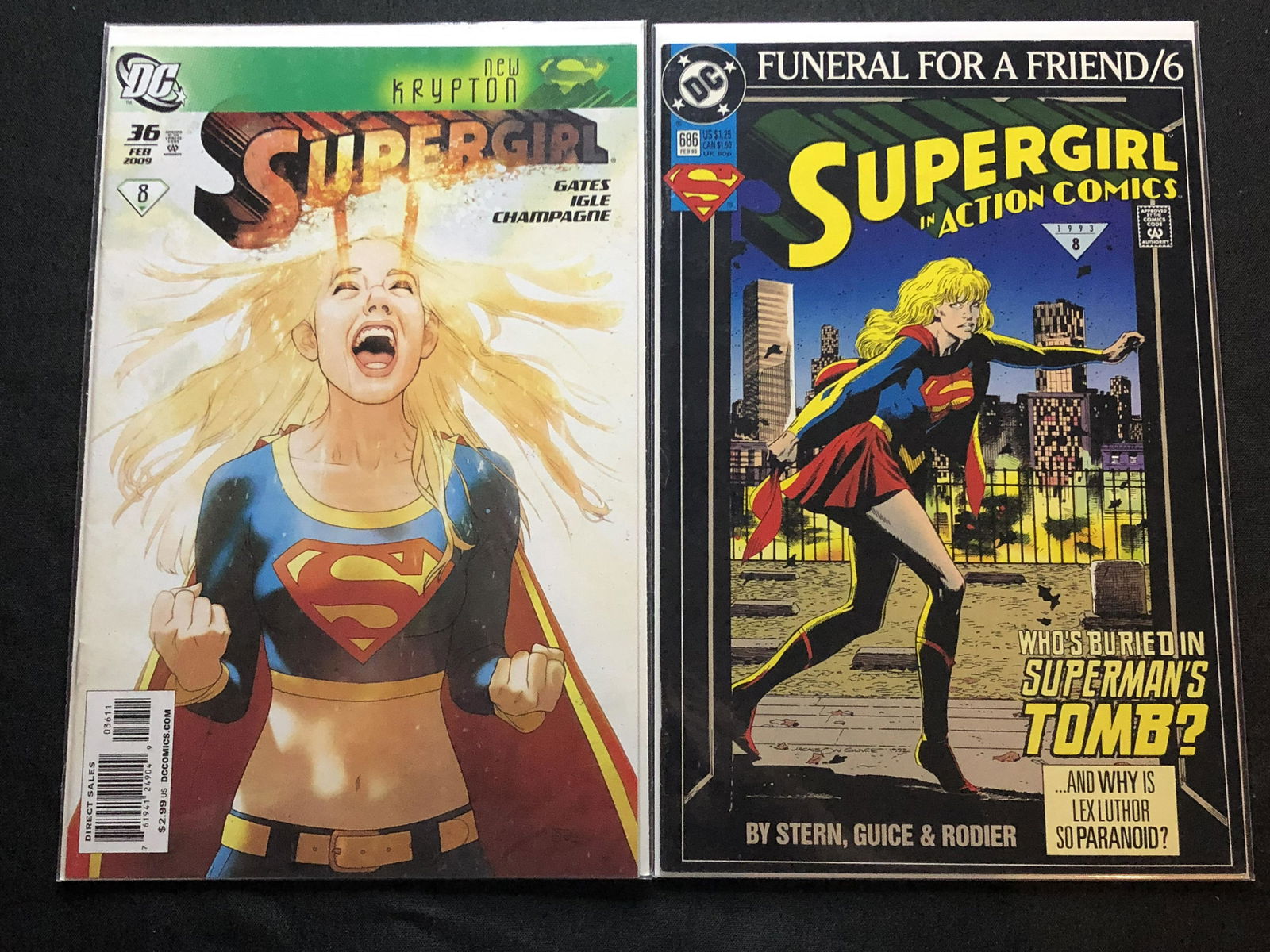 DC Supergirl Collectible Comic Books Lot of 2 (1 of 1)