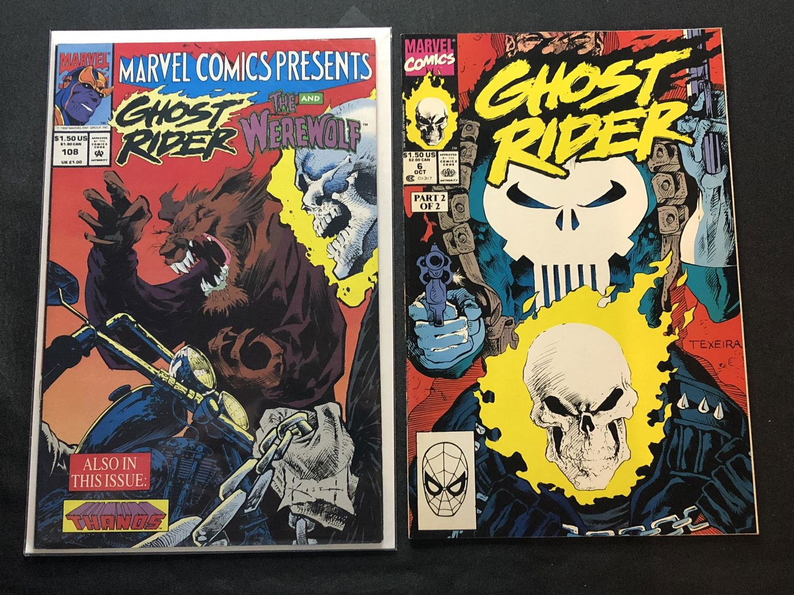 Marvel Ghost Rider Collectible Comic Books Lot of 2 (1 of 1)