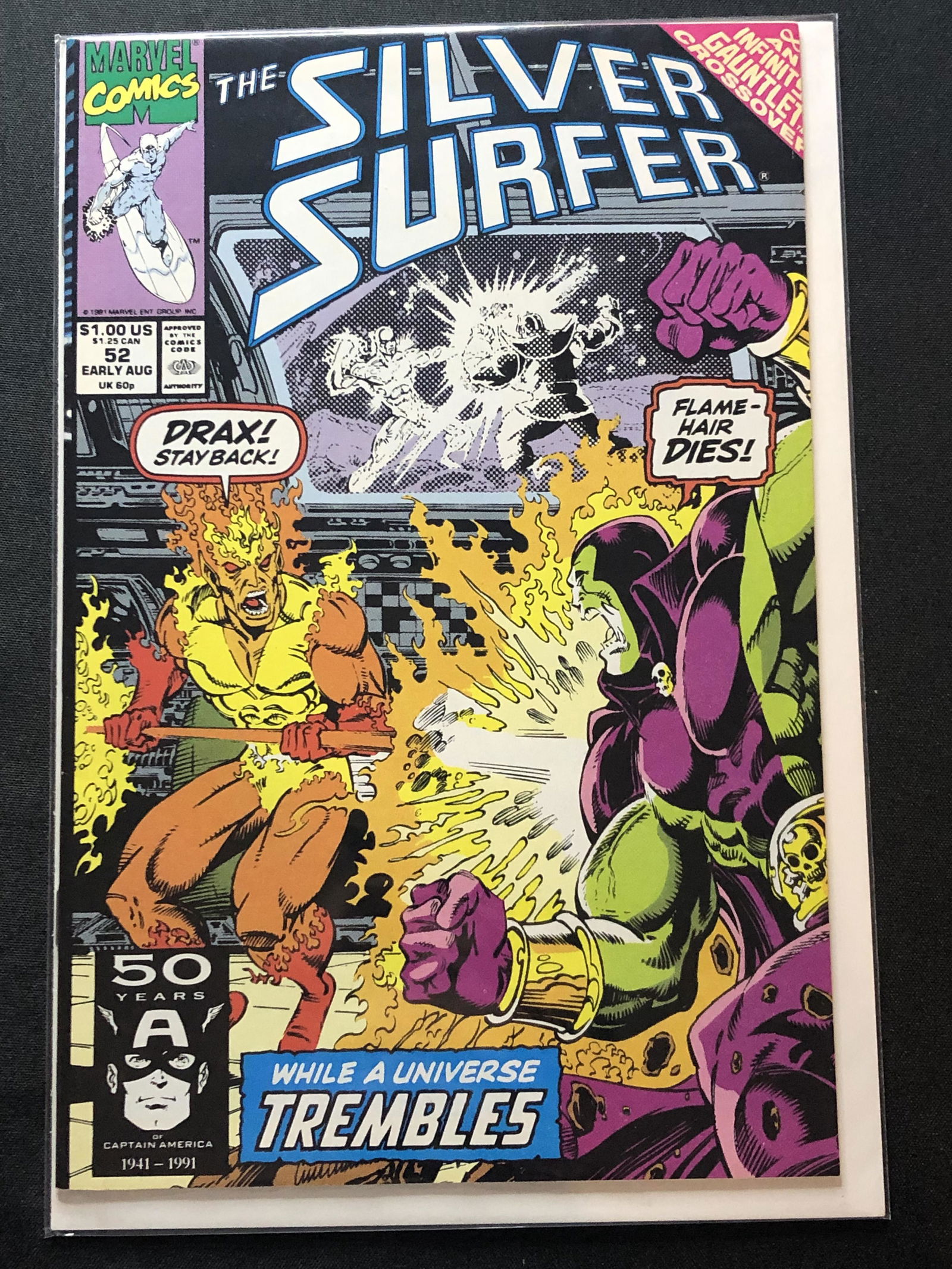 Marvel Silver Surfer Collectible Comic Book (1 of 1)