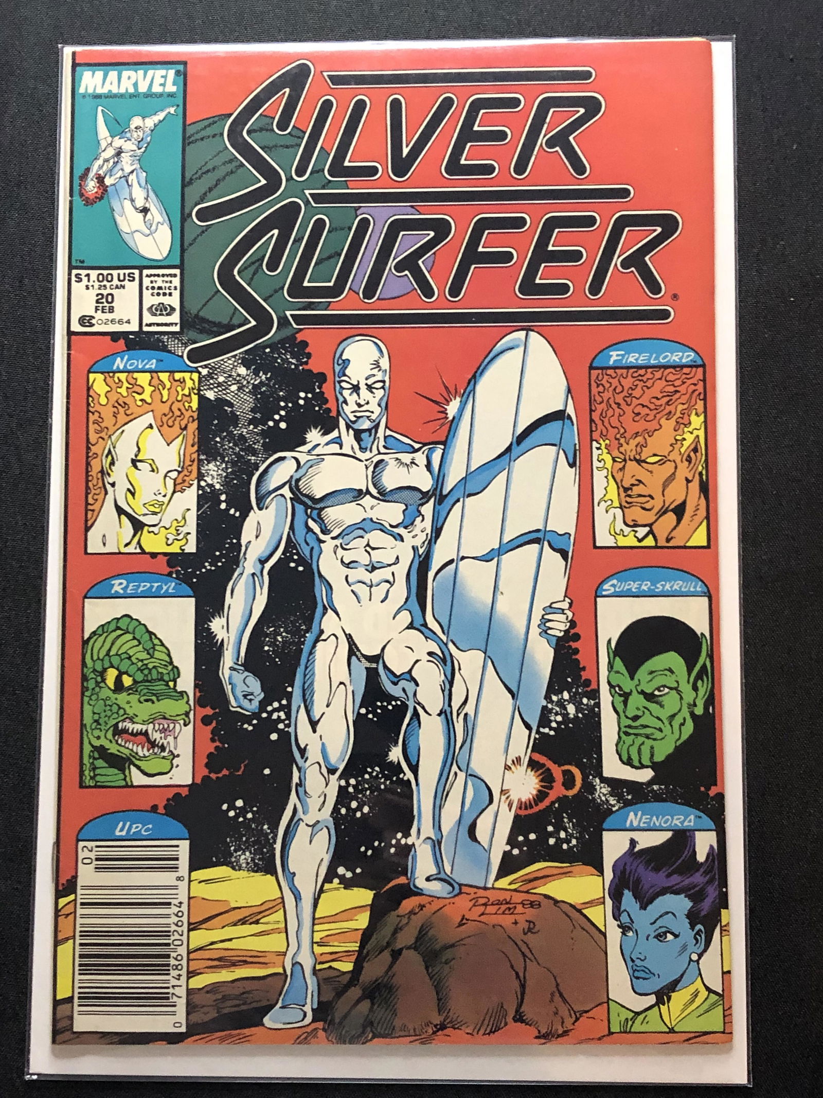 Marvel Silver Surfer Collectible Comic Book (1 of 1)