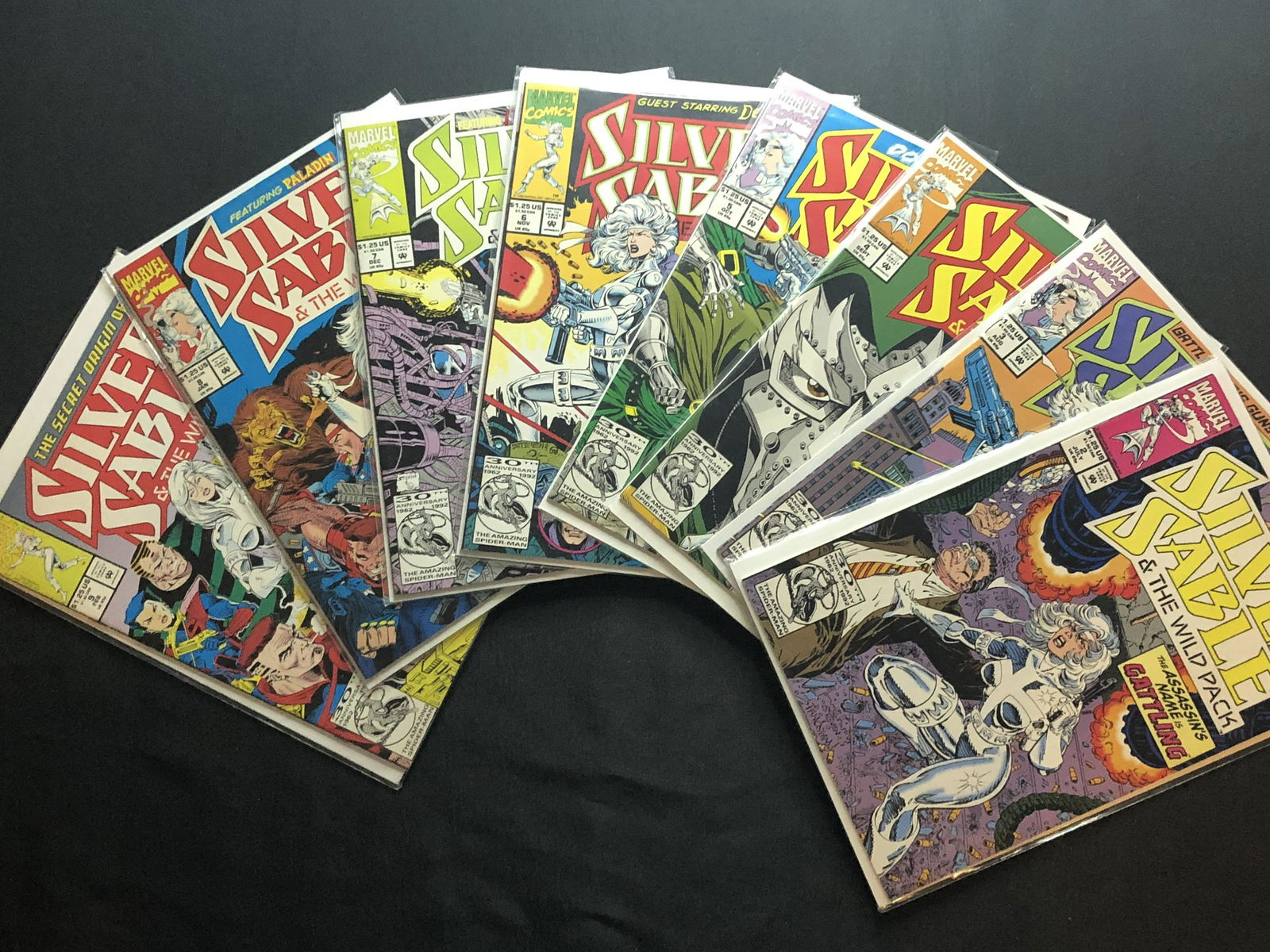 Marvel Silver Sable Comic Books - Issues #2-9 (1 of 1)