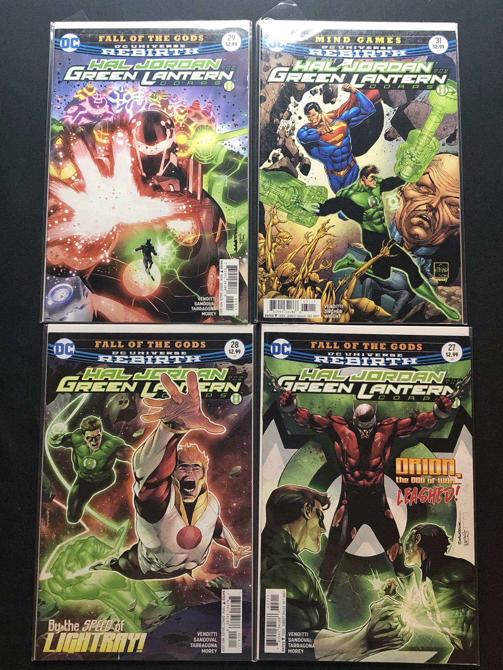 DC Green Lanturn Collectible Comic Books - Lot of 4 (1 of 1)