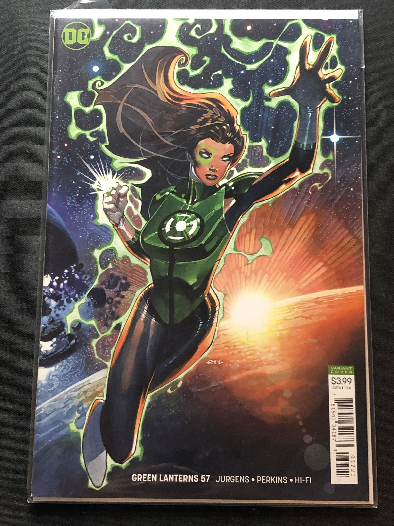DC Green Lanturn Collectible Comic Book - Variant Cover (1 of 1)