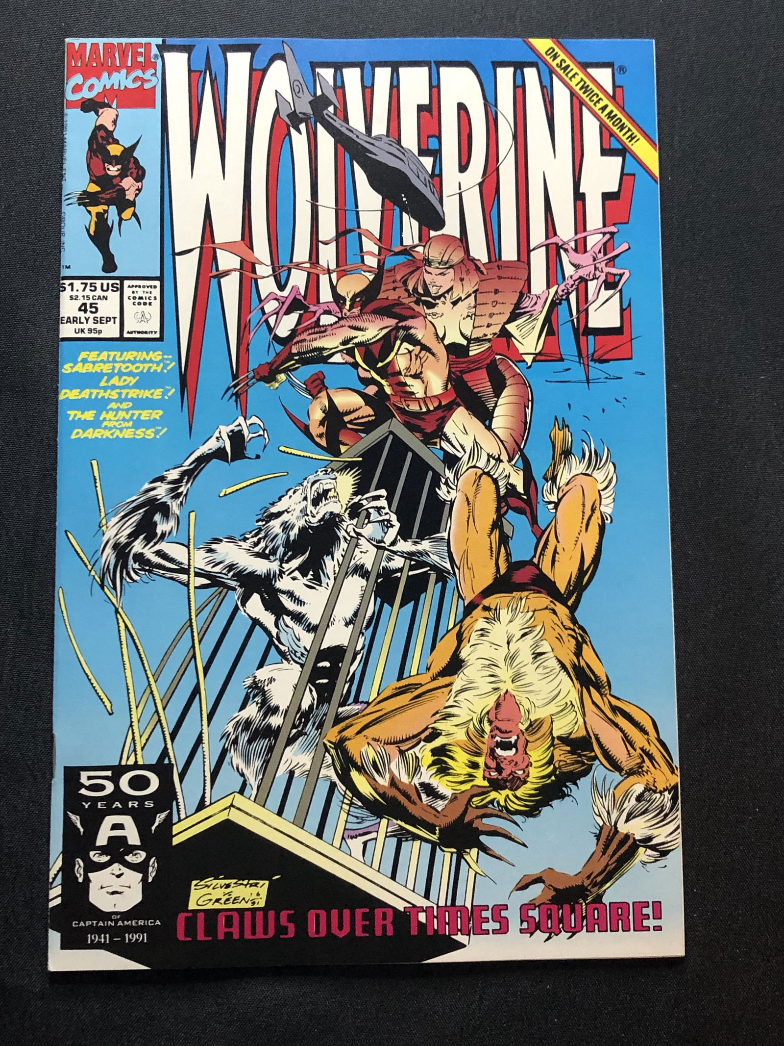 Marvel Wolverine Collectible Comic Book (1 of 1)