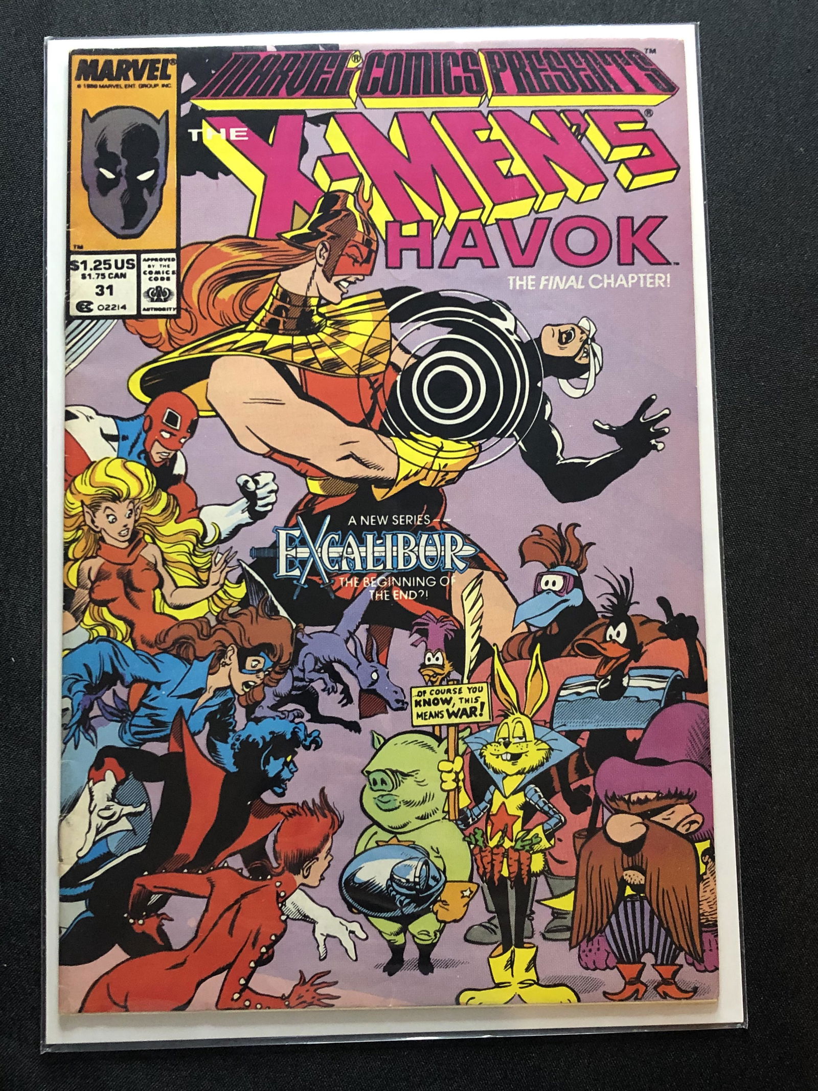 Marvel X-Men Collectible Comic Book (1 of 1)