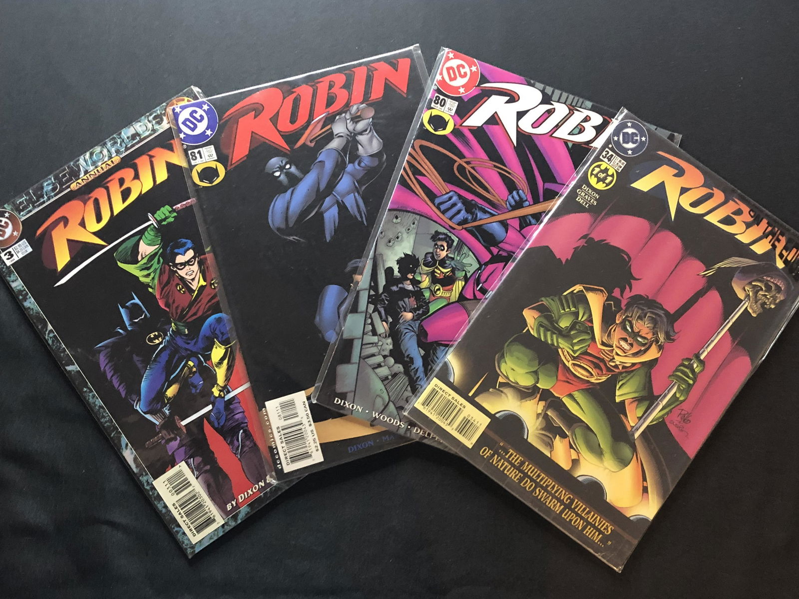 DC Robin Collectible Comic Book - Lot of 4 (1 of 1)