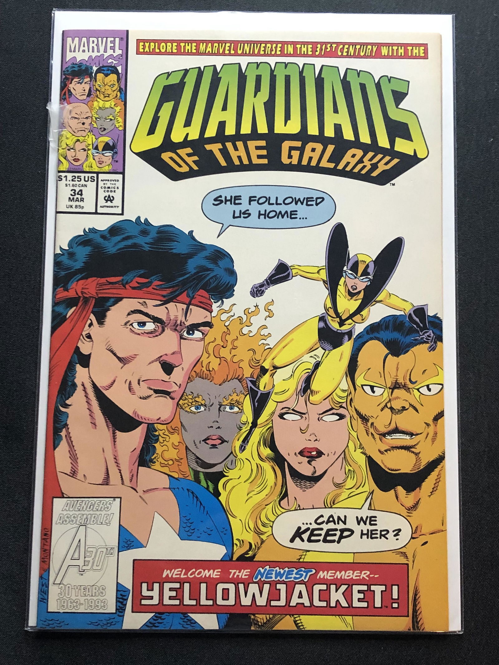 Marvel Guardians Of The Galaxy Collectible Comic Book (1 of 1)