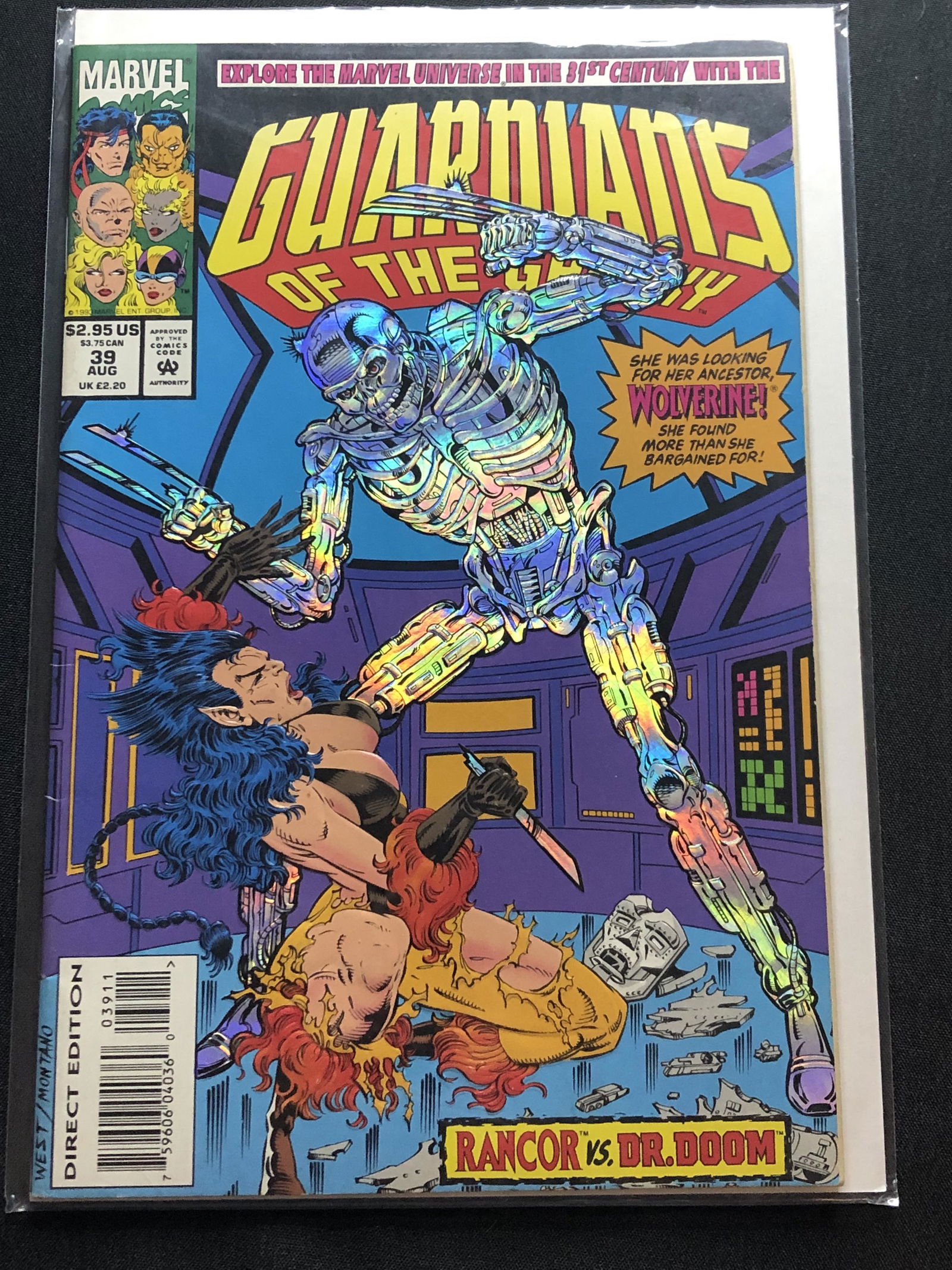 Marvel Guardians Of The Galaxy Collectible Comic Book (1 of 1)