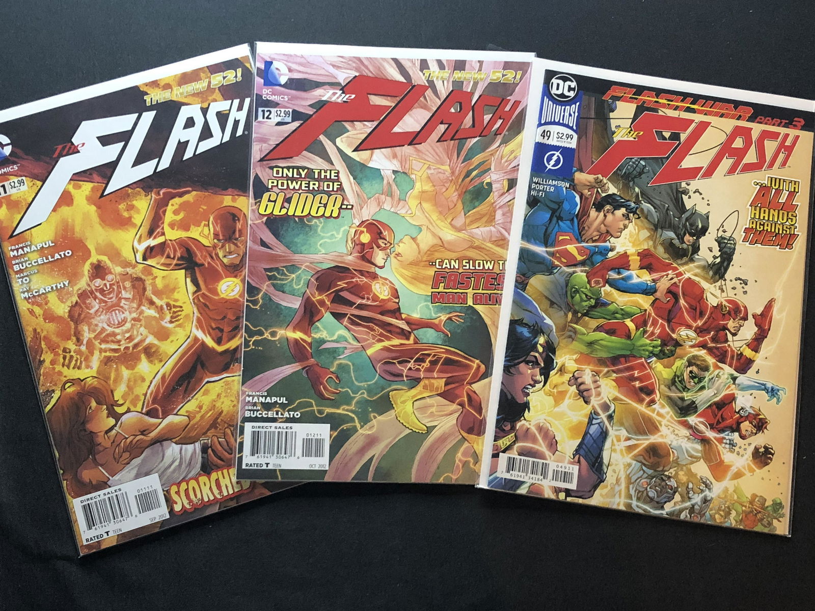 DC The Flash Collectible Comic Books - Lot of 3 (1 of 1)