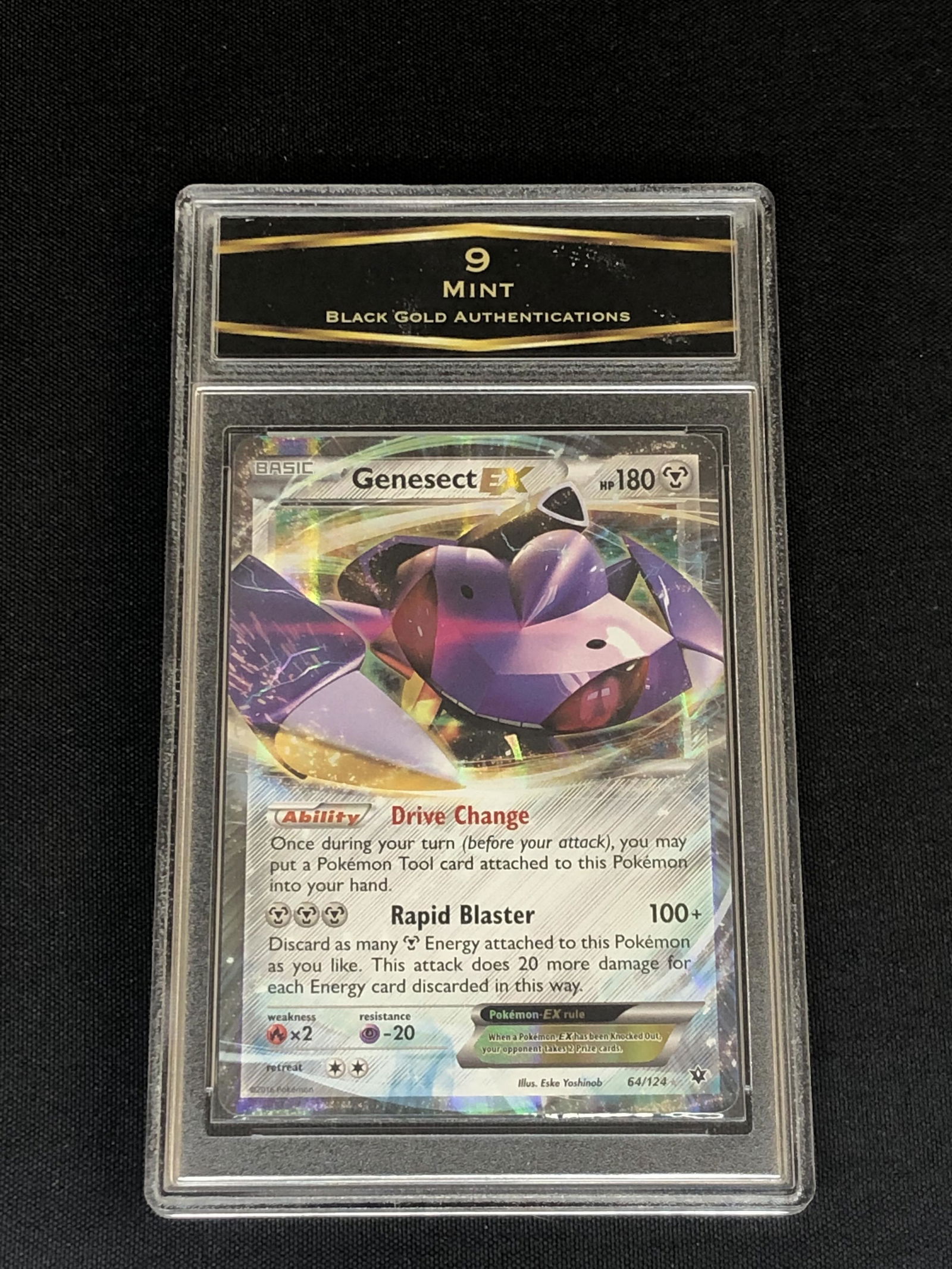 Genesect EX Graded BGA 9 (1 of 1)