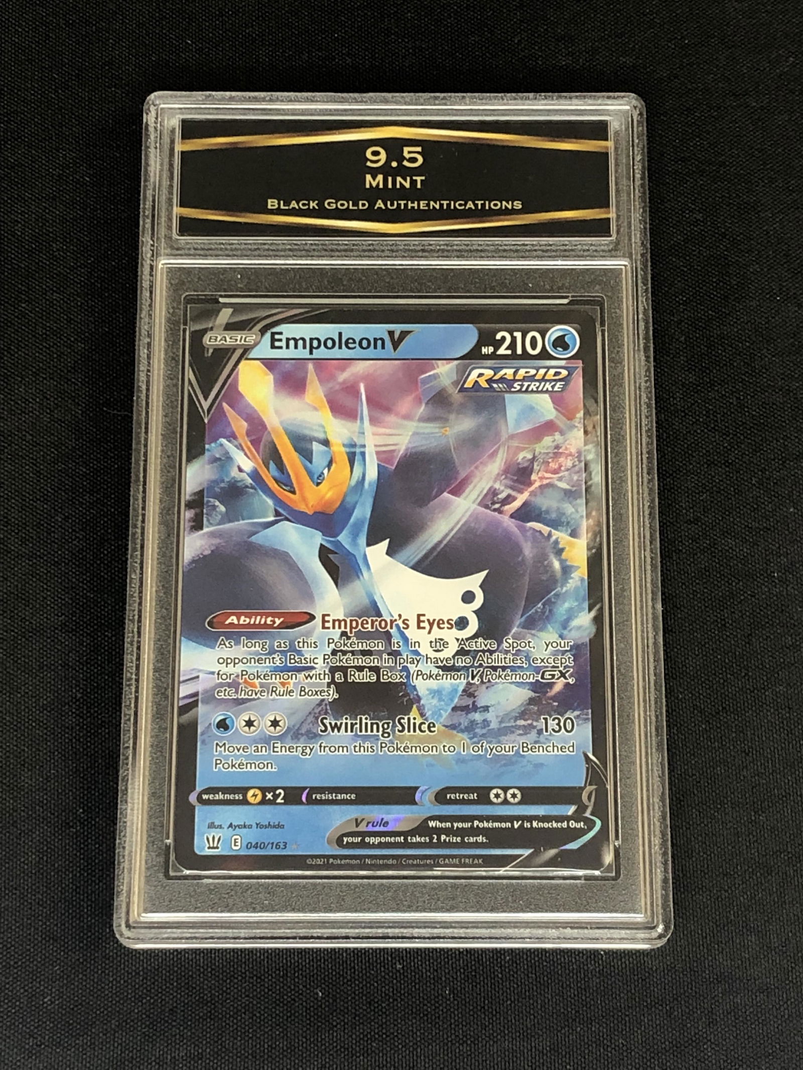 Empoleon V Rapid Strike Graded BGA 9.5 (1 of 1)