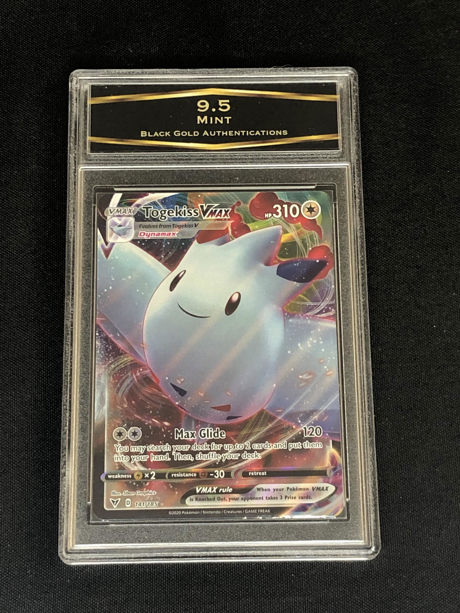 Togekiss VMAX Full Art Graded BGA 9.5 (1 of 1)
