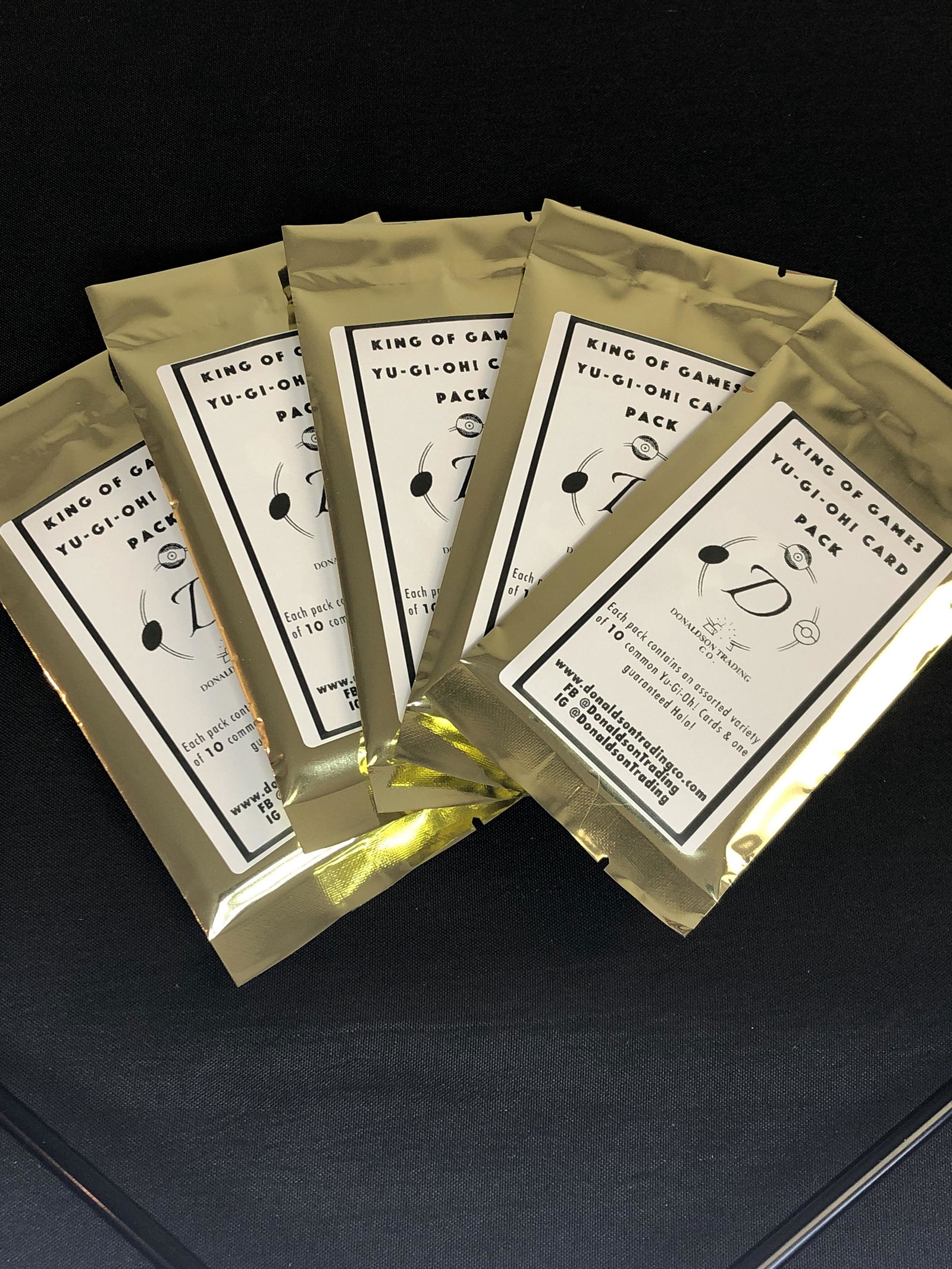 King of Games Yu-Gi-Oh! Card Packs - Lot Of 5 - Guaranteed Hit!! (1 of 1)