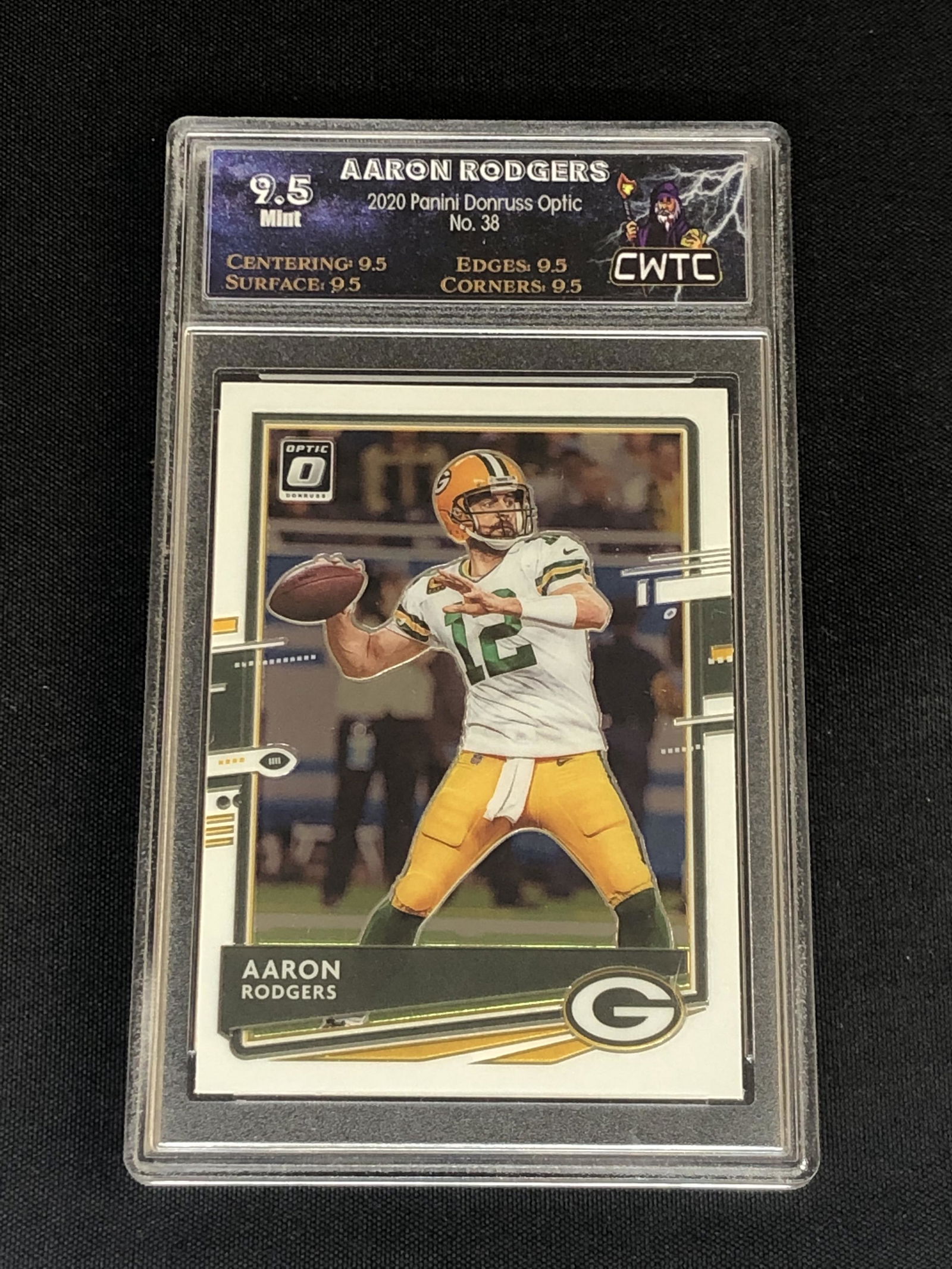Aaron Rodgers Panini Donruss Optic Graded CWTC 9.5 (1 of 1)