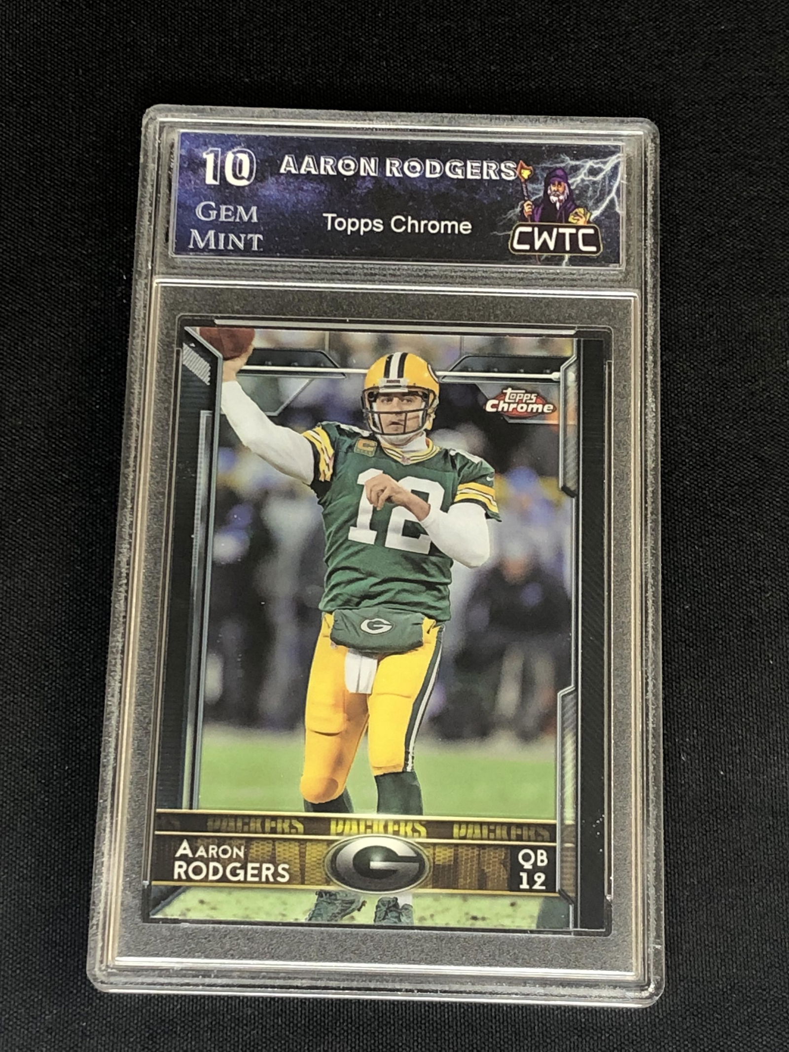 Aaron Rodgers Topps Chrome Graded CWTC 10 (1 of 1)