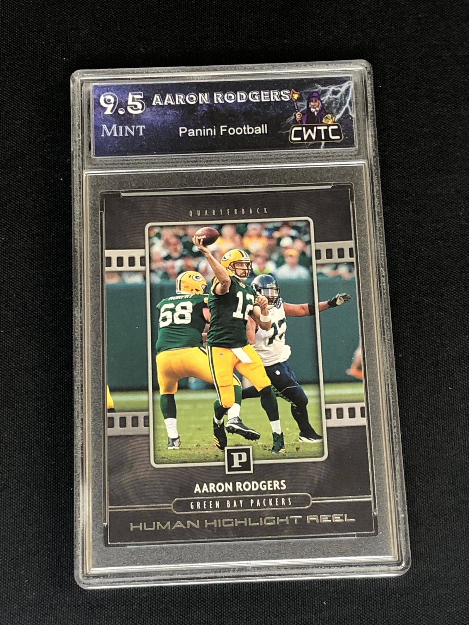 Aaron Rodgers Panini Football Graded CWTC 9.5 (1 of 1)