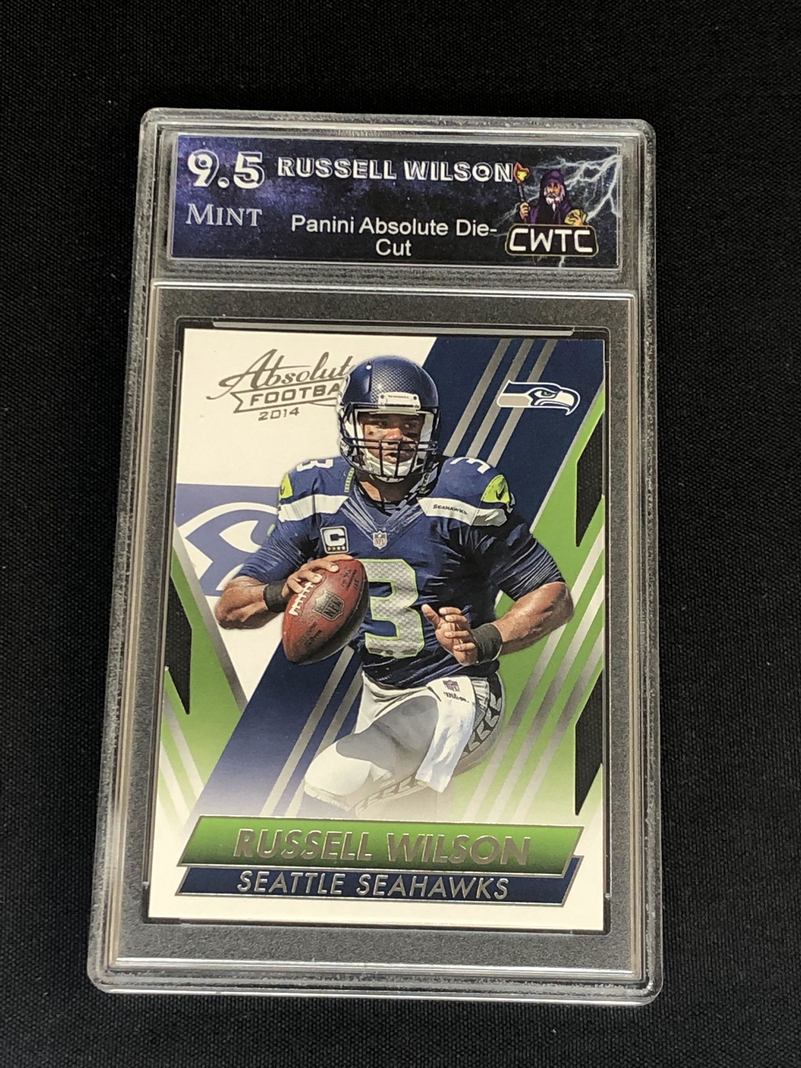 Russell Wilson Panini Absolute Graded CWTC 9.5 (1 of 1)