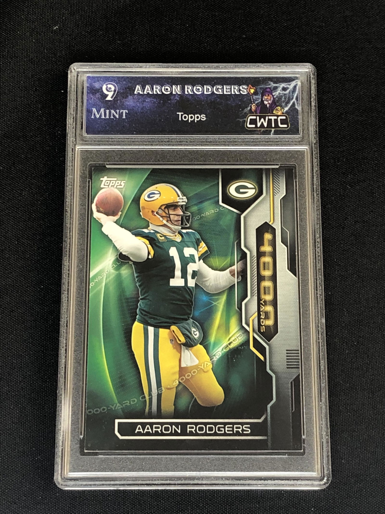 Aaron Rodgers Topps Graded CWTC 9 (1 of 1)