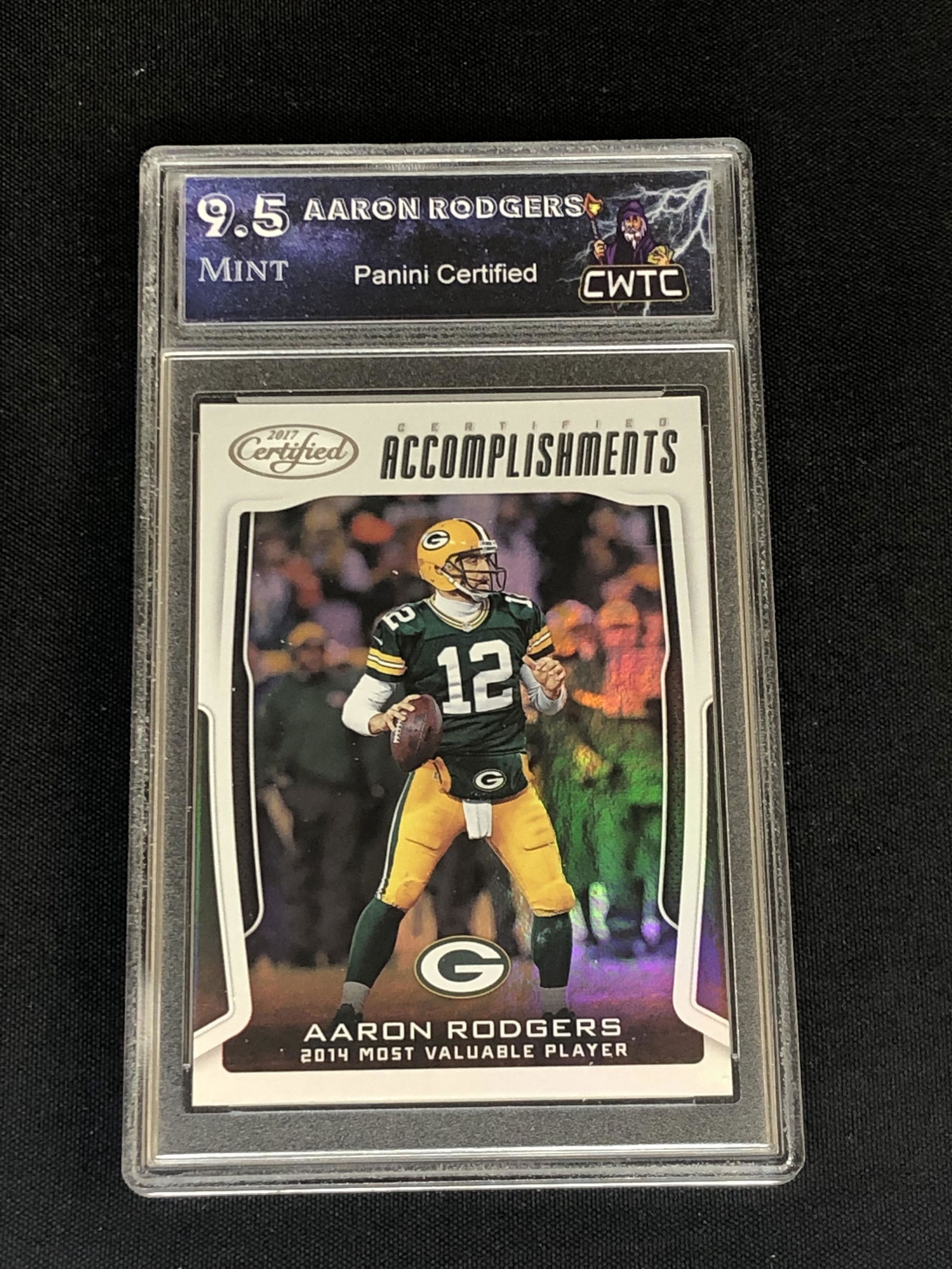 Aaron Rodgers Panini Certified Graded CWTC 9.5 (1 of 1)