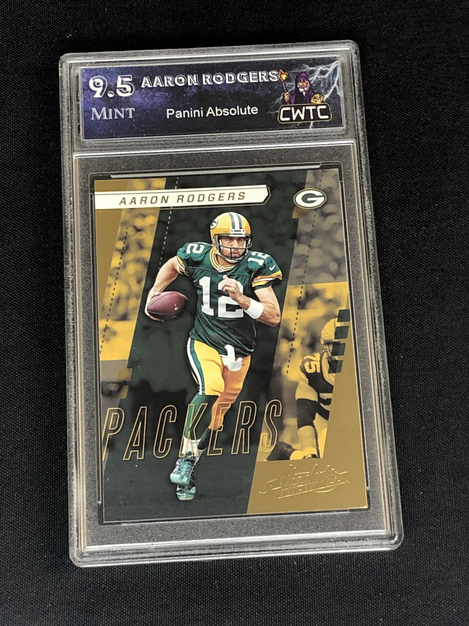 Aaron Rodgers Panini Absolute Graded CWTC 9.5 (1 of 1)