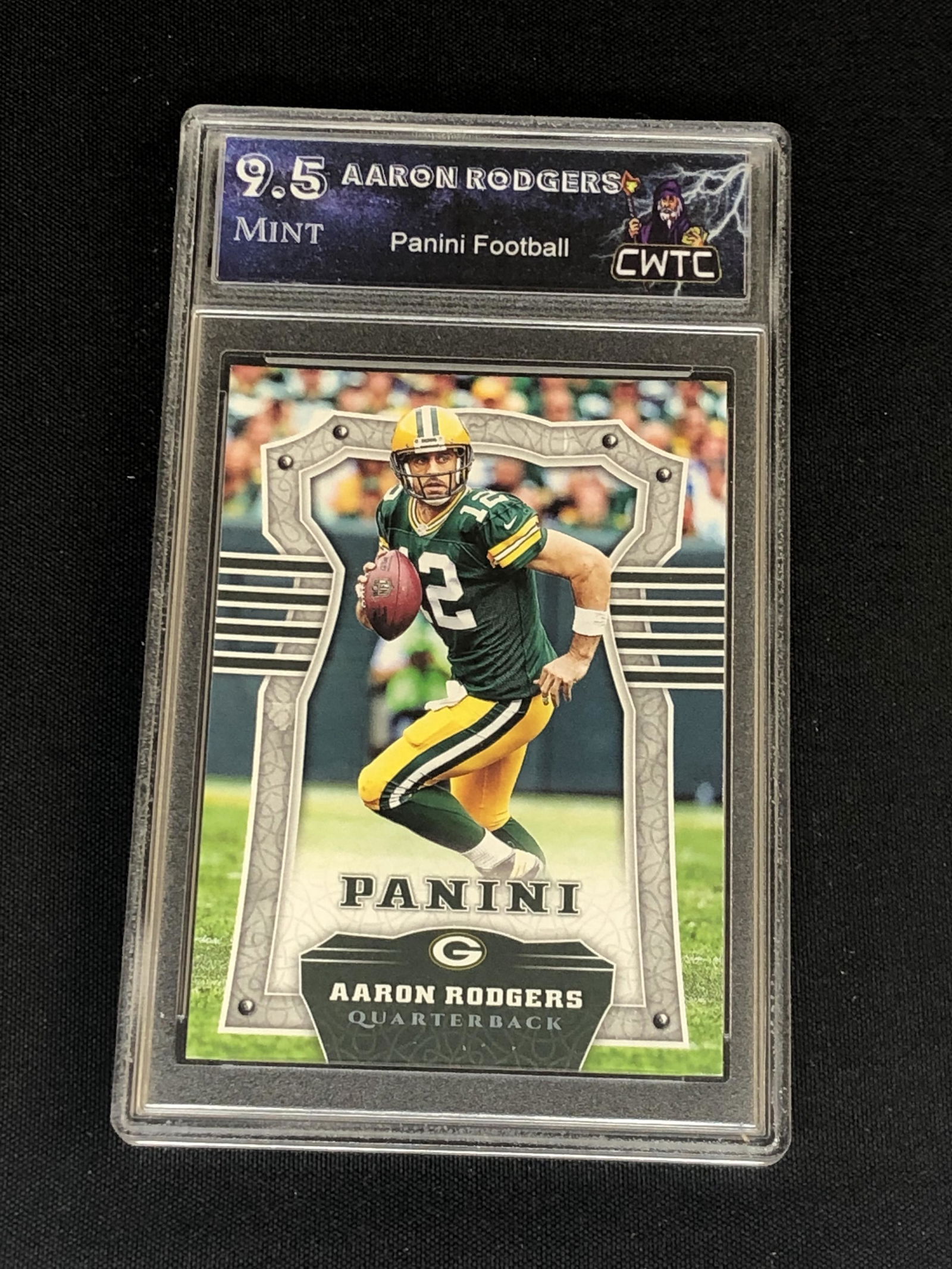 Aaron Rodgers Panini Football Graded CWTC 9.5 (1 of 1)