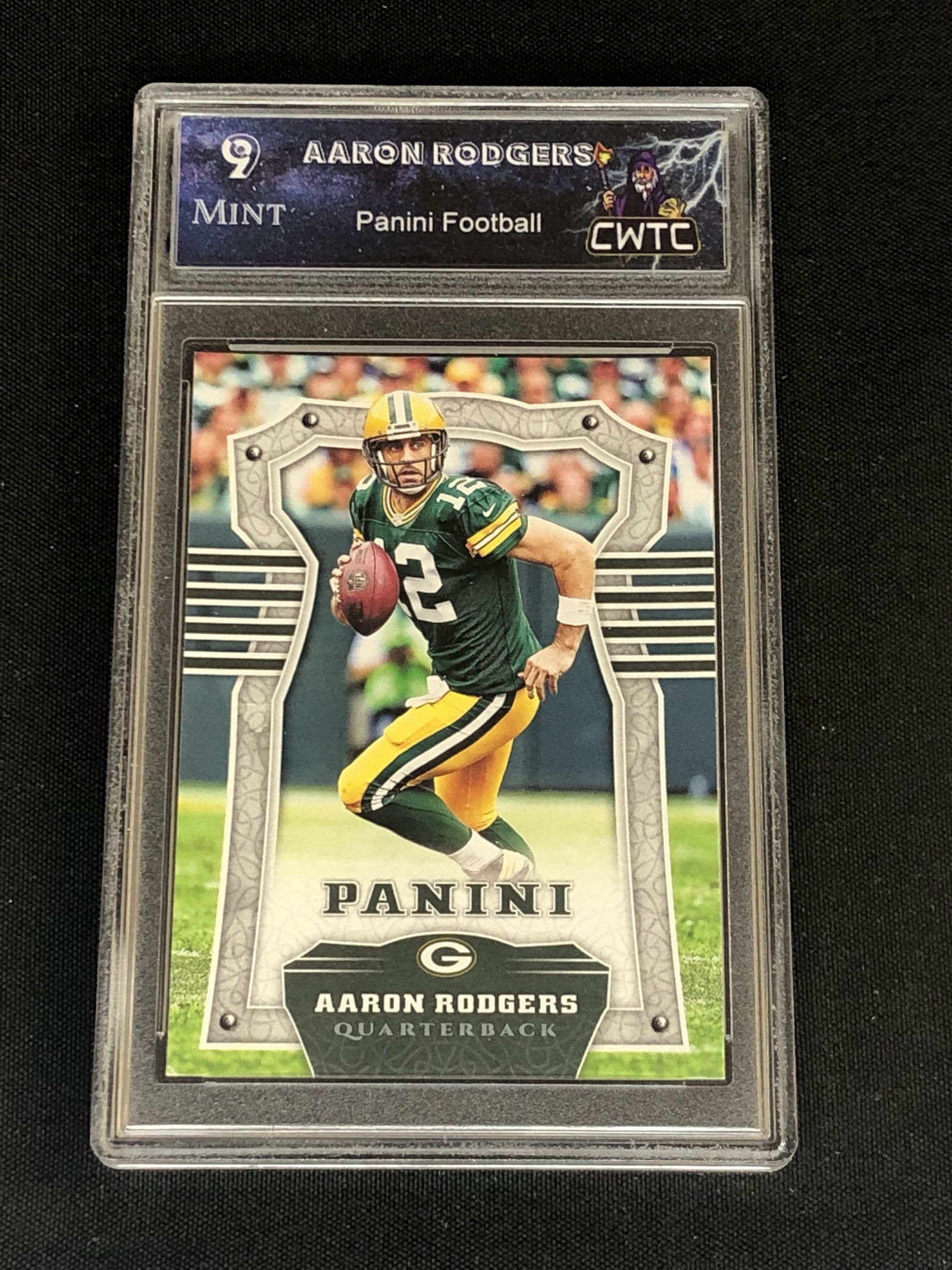 Aaron Rodgers Panini Football Graded CWTC 9 (1 of 1)