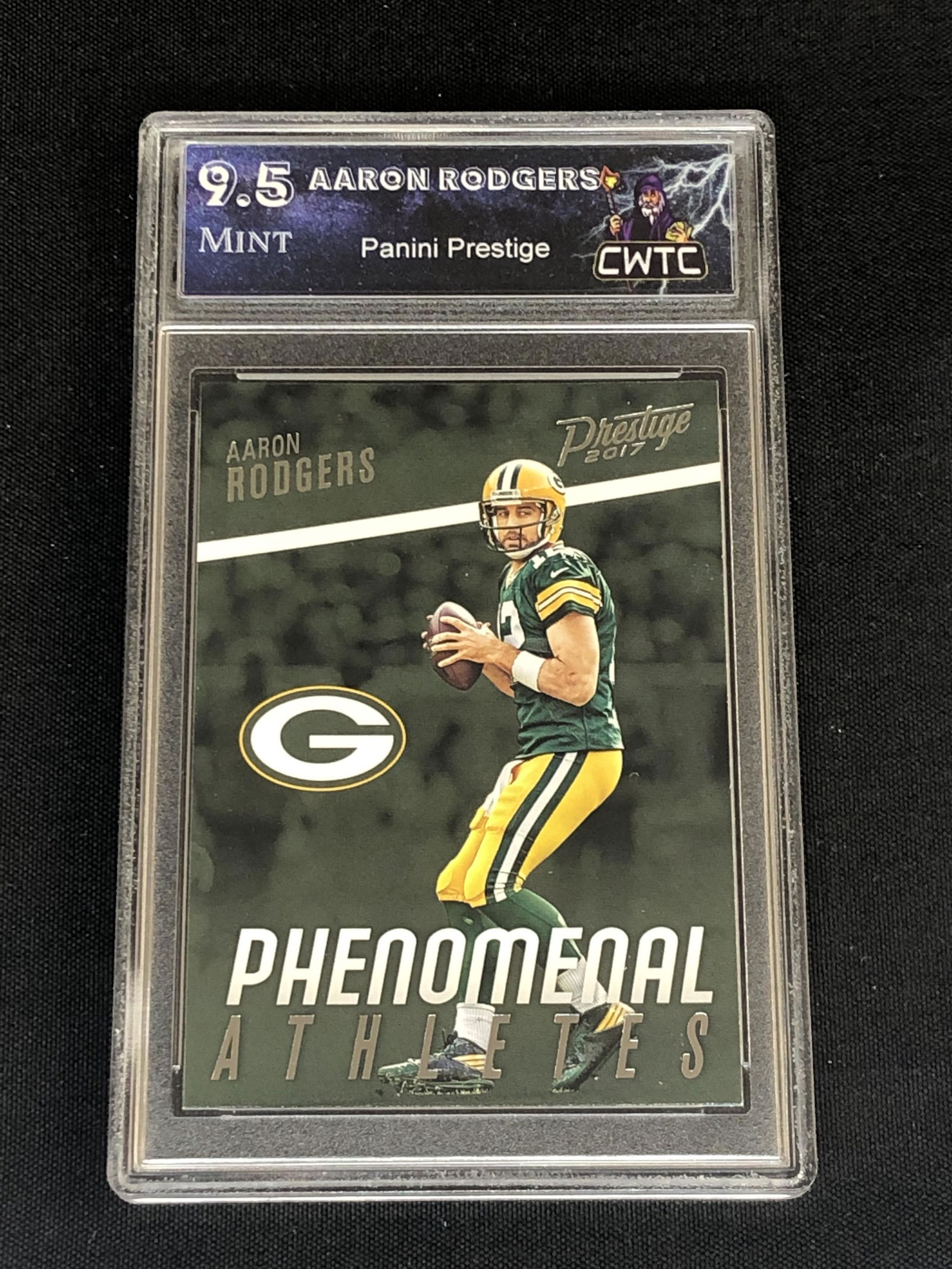 Aaron Rodgers Panini Prestige Graded cWTC 9.5 (1 of 1)