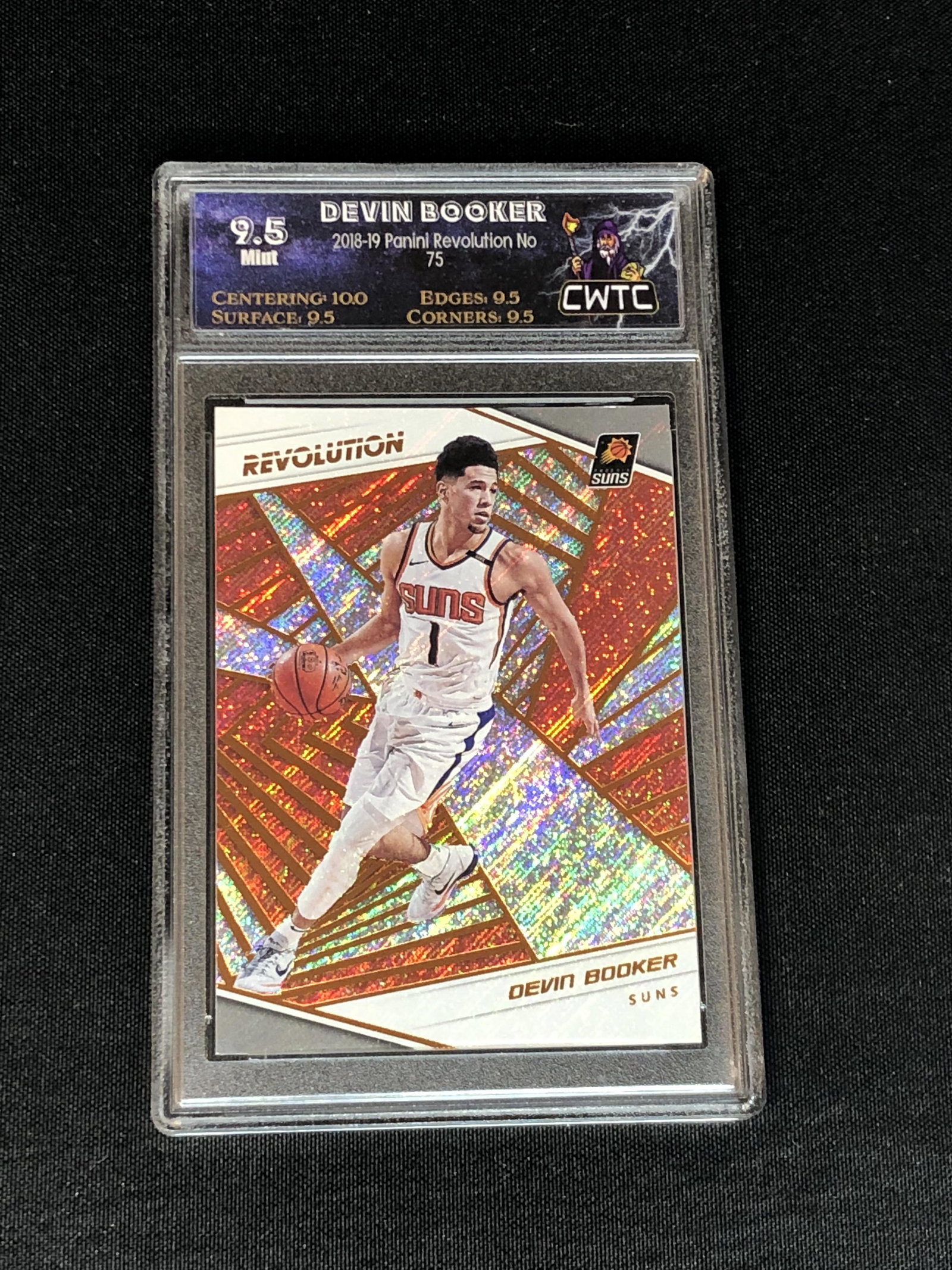 Devin Booker Panini Revolution Graded CWTC 9.5 (1 of 1)