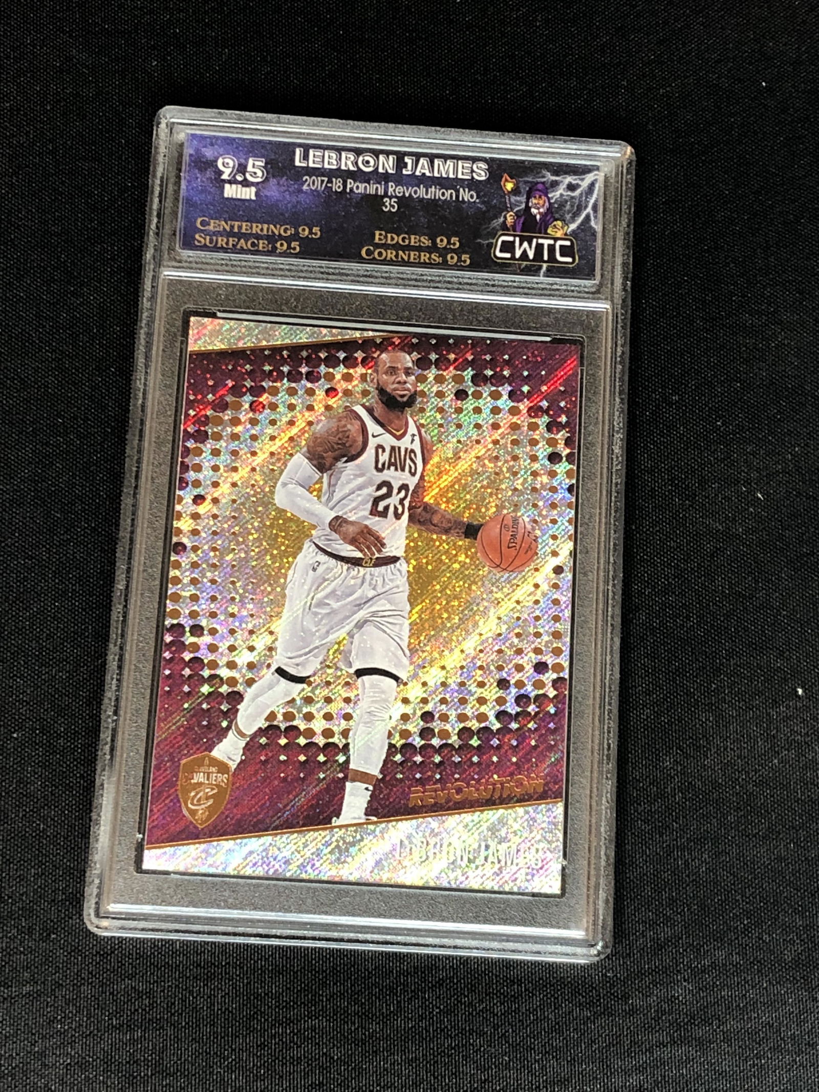 Lebron James panini Revolution Graded CWTC 9.5 (1 of 1)