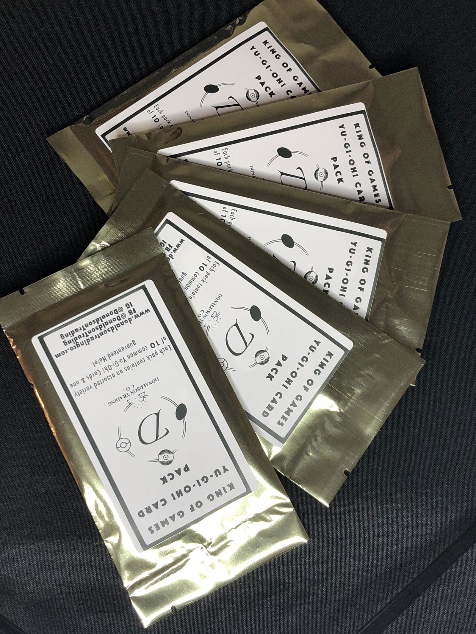 King Of Games Yu-Gi-Oh! Card Packs - Lot of 5 - Guaranteed Hit!! (1 of 1)