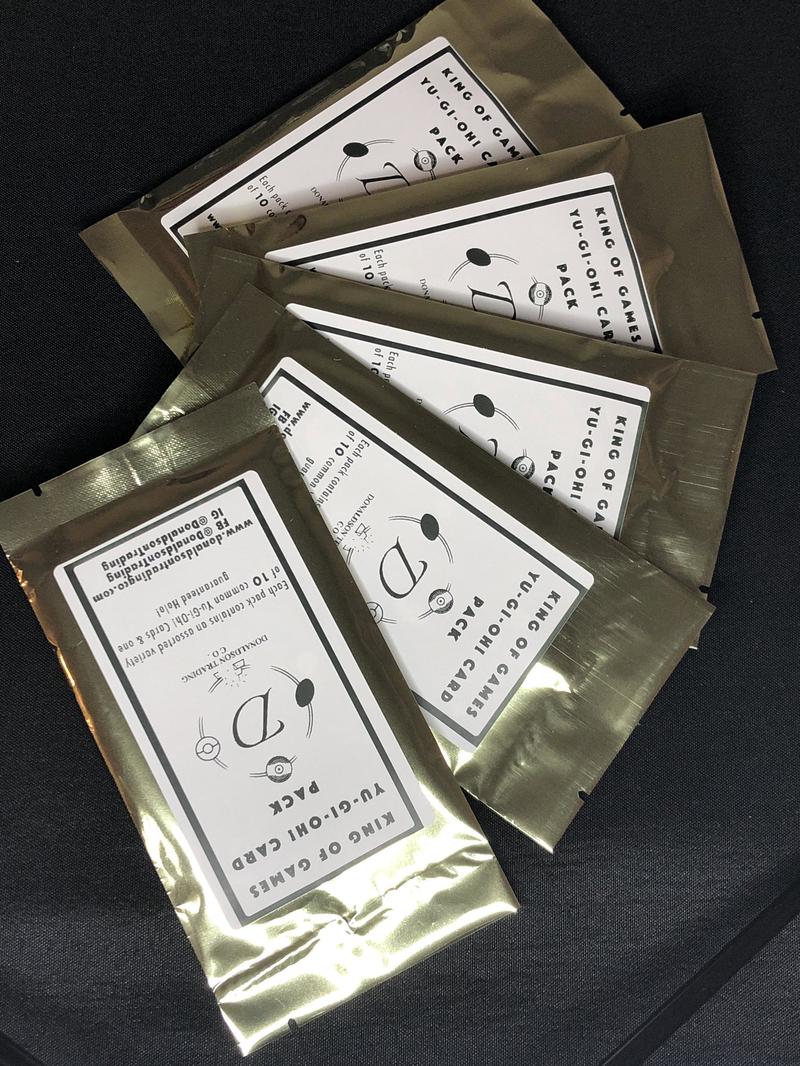 King Of Games Yu-Gi-Oh! Card Packs - Lot of 5 - Guaranteed Hit!! (1 of 1)