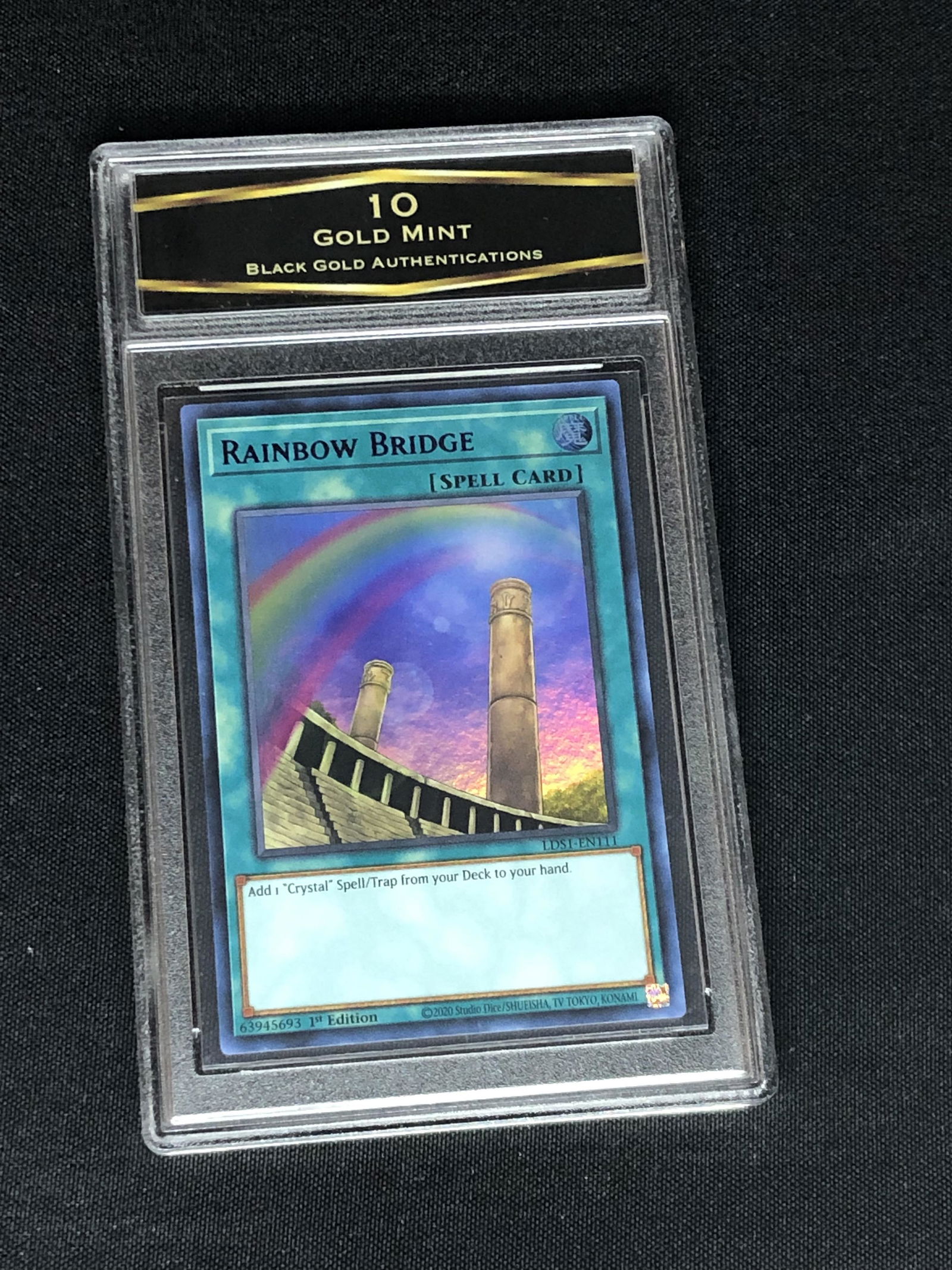Rainbow Bridge Yu-Gi-Oh! Card Graded BGA 10 (1 of 1)